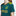 adidas 2023-25 LA Galaxy Women's Away Jersey - Mystery Green-Team Gold