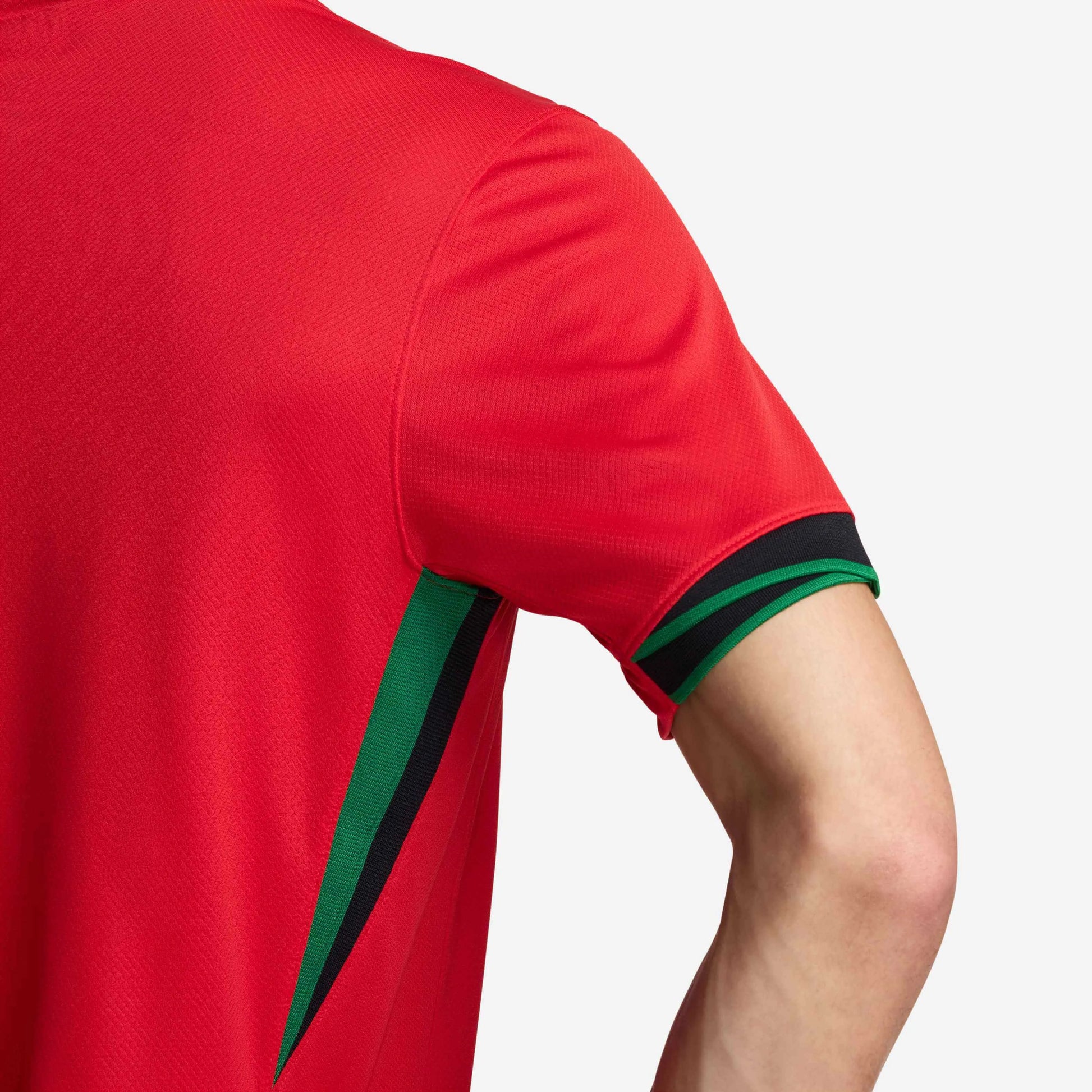 Nike 2024-25 Portugal Men's Stadium Home Jersey (Detail 2)