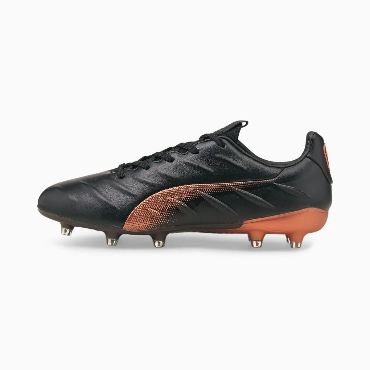 Puma King Platinum 21 FG-AG - Black-Neon Citrus (Side 1)