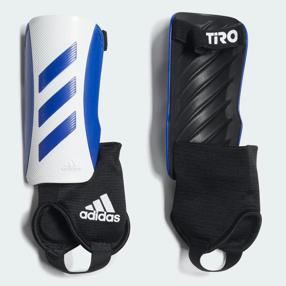 adidas Youth Tiro Match Shin Guards - Royal Blue-White (Set)