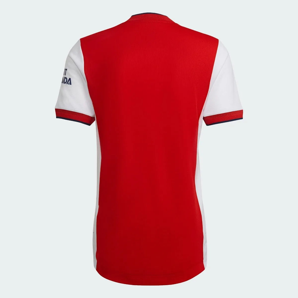 Adidas 2021-22 Arsenal Home Authentic Jersey - Scarlet-White (Back)