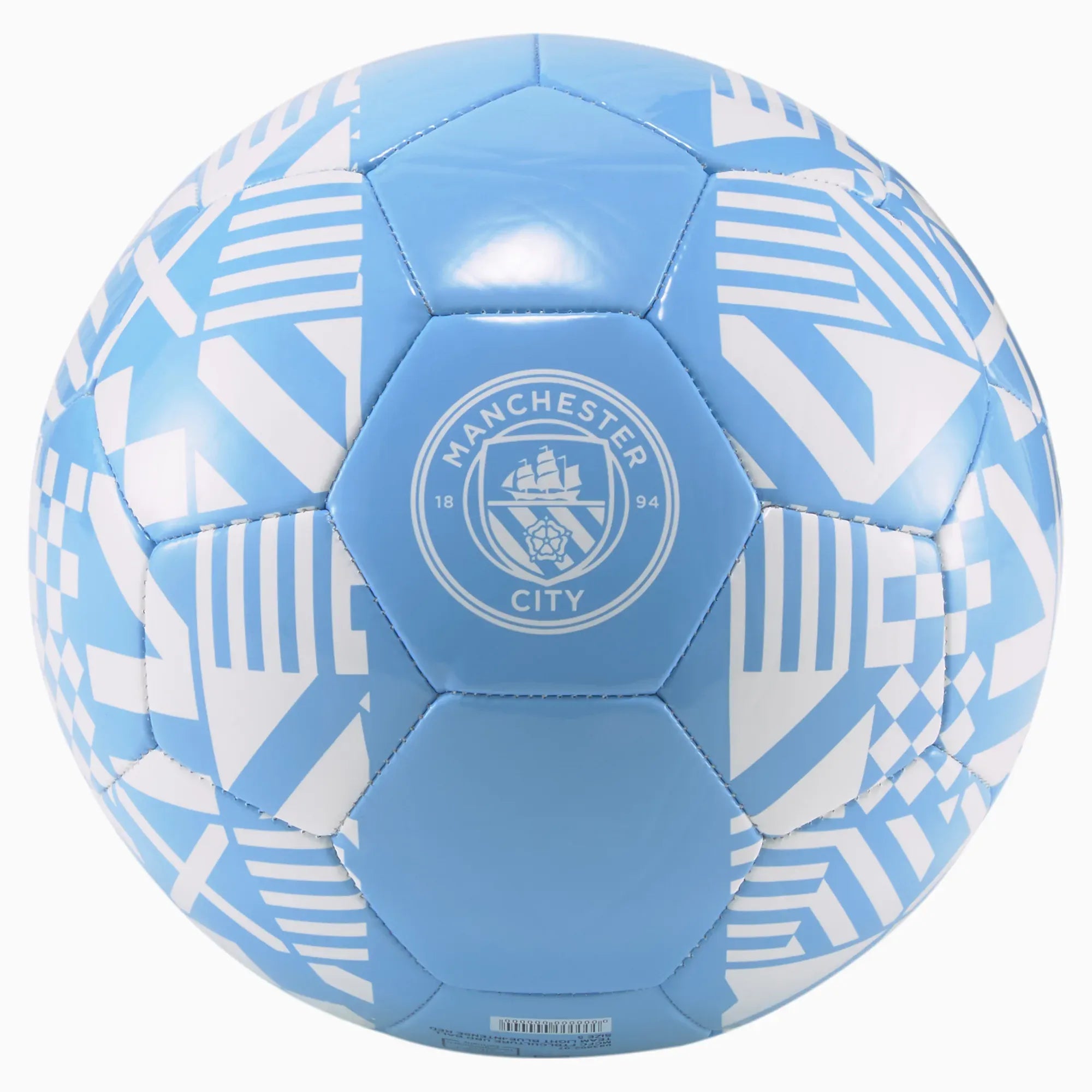 Puma Manchester City 2022/23 Culture UBD Ball - Sky Blue (Front)