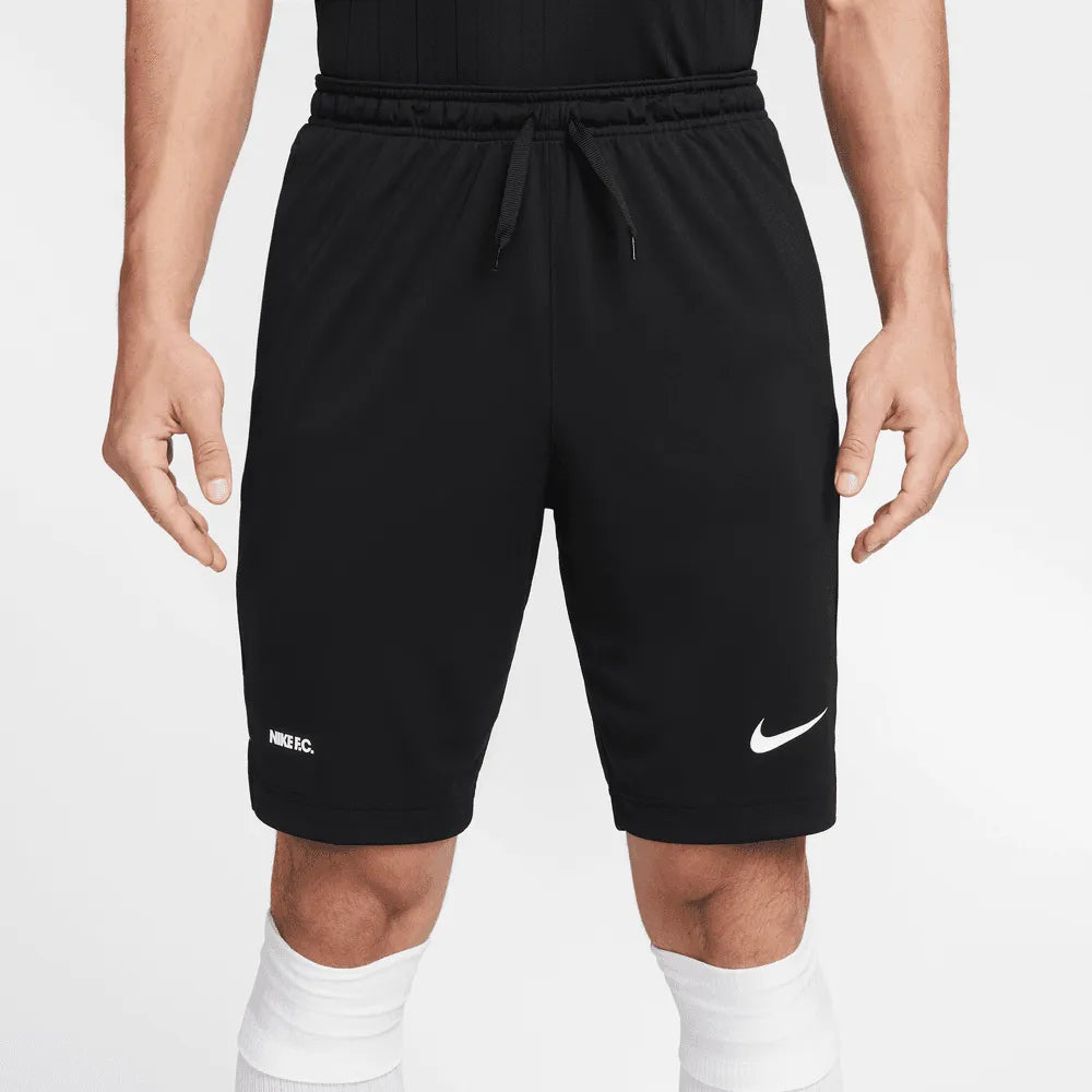 Nike DF FC Libero Short KZ - Black-Red-White (Front)