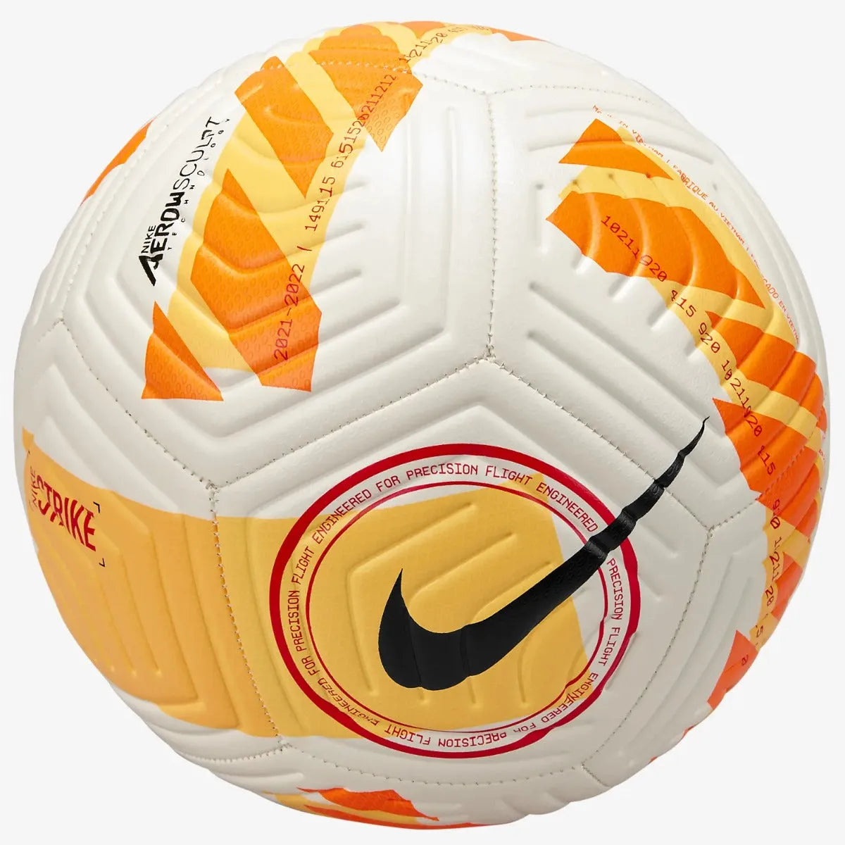 Nike SP22 Strike Ball - White-Laser Orange (Back)
