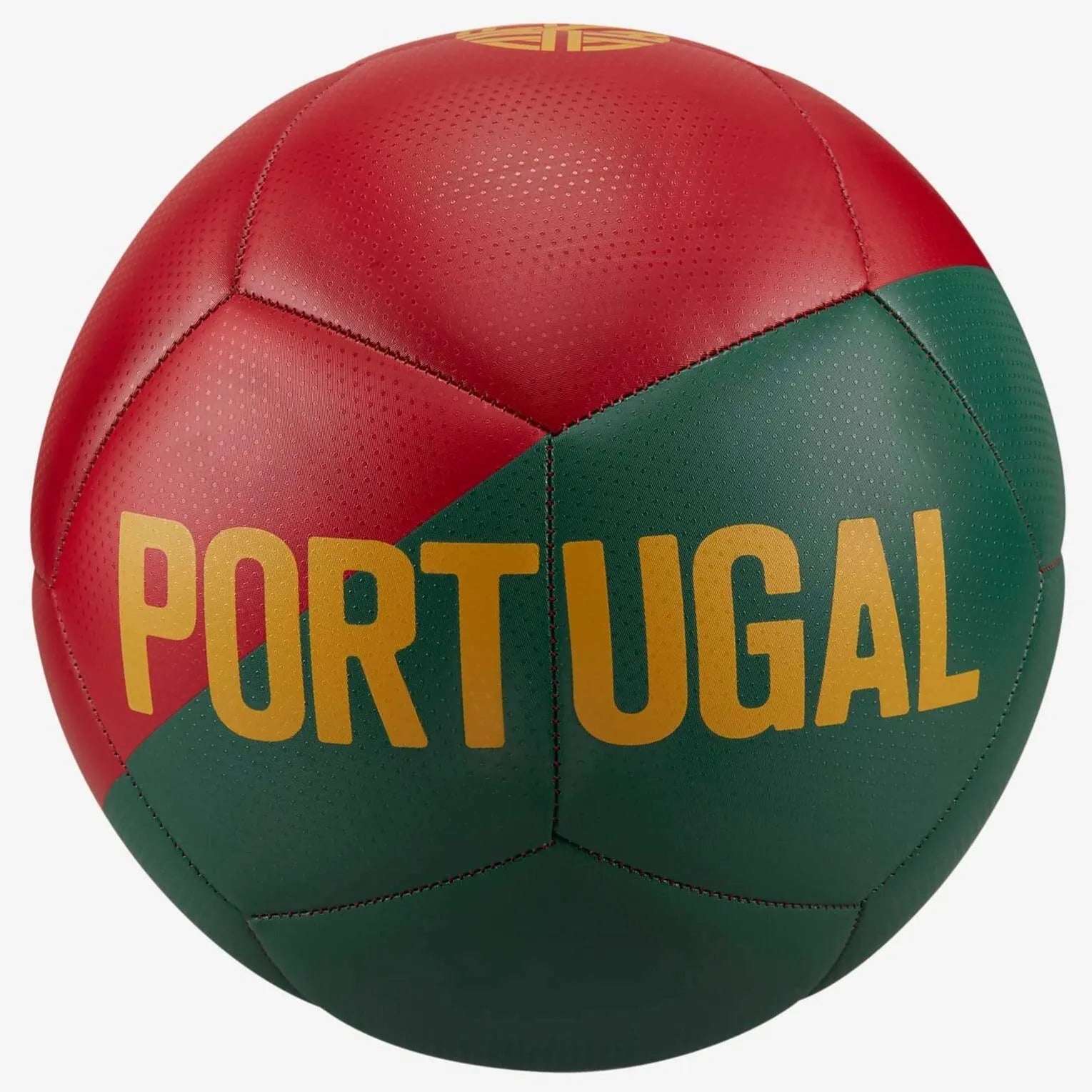 Nike FA22 Portugal Pitch Training Ball - Green-Red (Back)