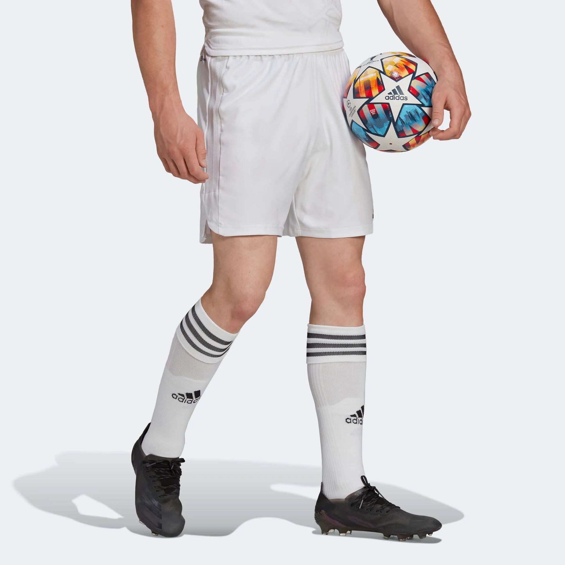 adidas Condivo 22 Match Day Shorts - White-White (Model - Side)
