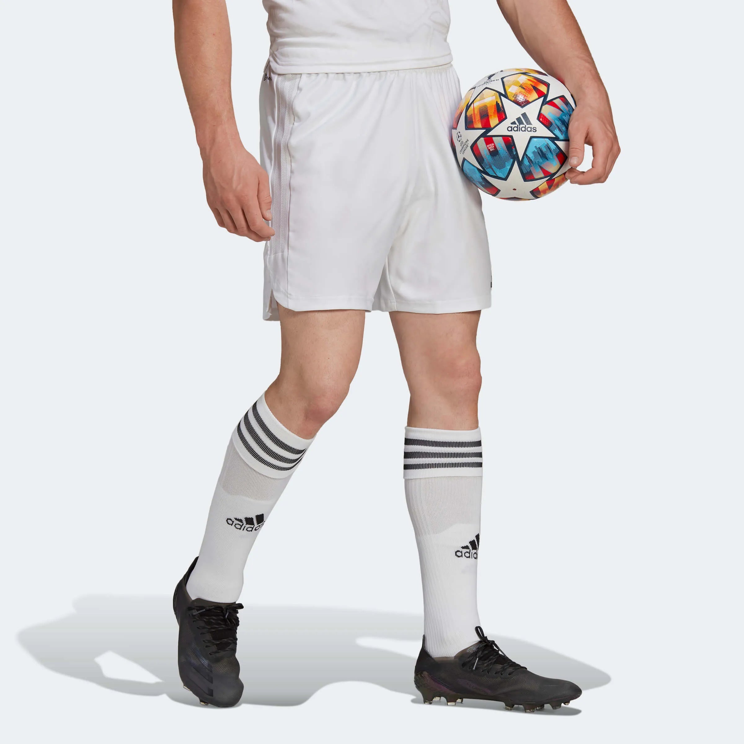 adidas Condivo 22 Match Day Shorts - White-White (Model - Side)