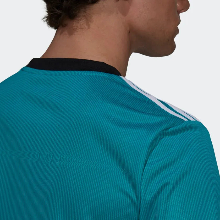 Adidas 2021-22 Real Madrid Third Jersey - Hi Res Aqua (Detail 2)