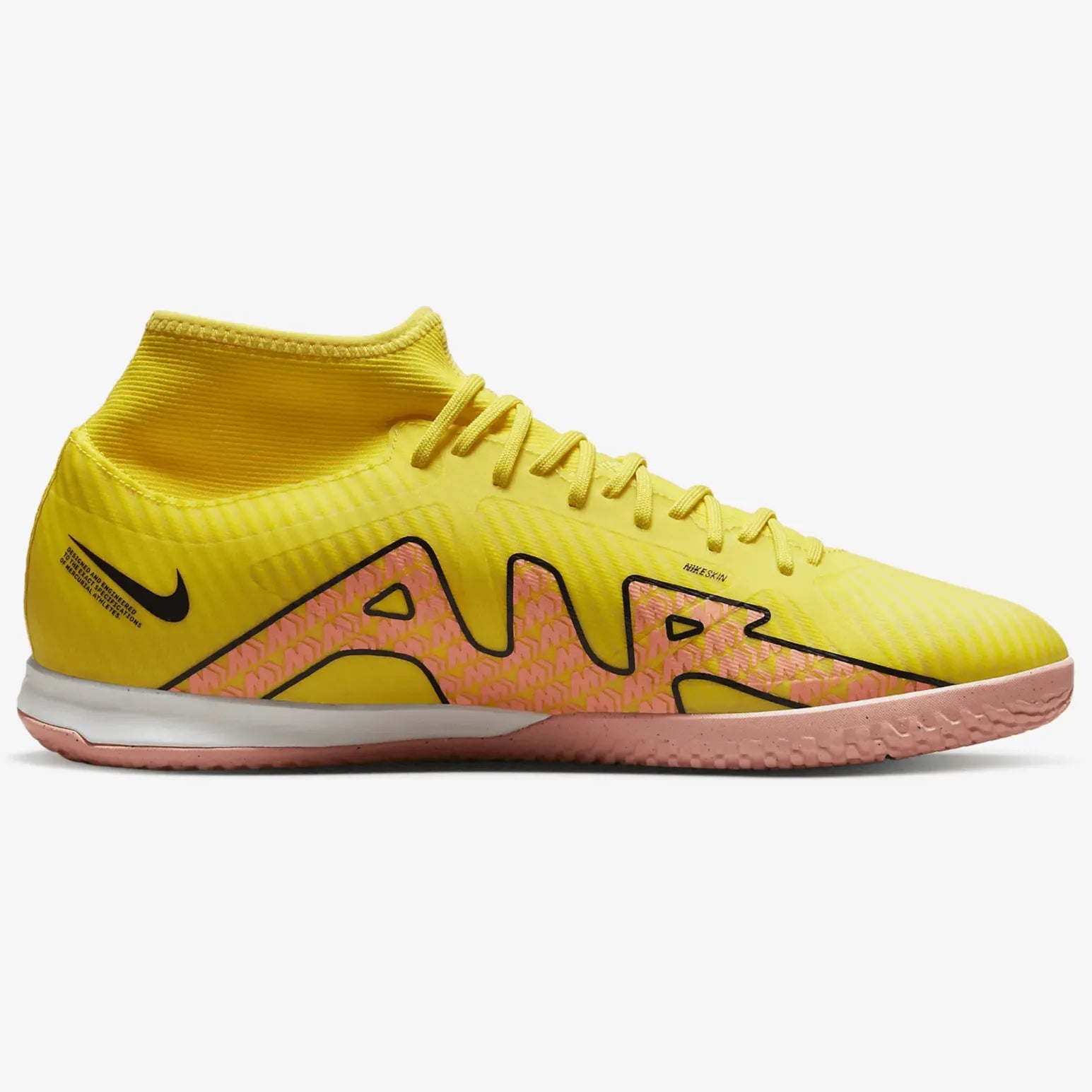 Nike Zoom Superfly 9 Academy IC Yellow-Sunset Glow (Side 2)