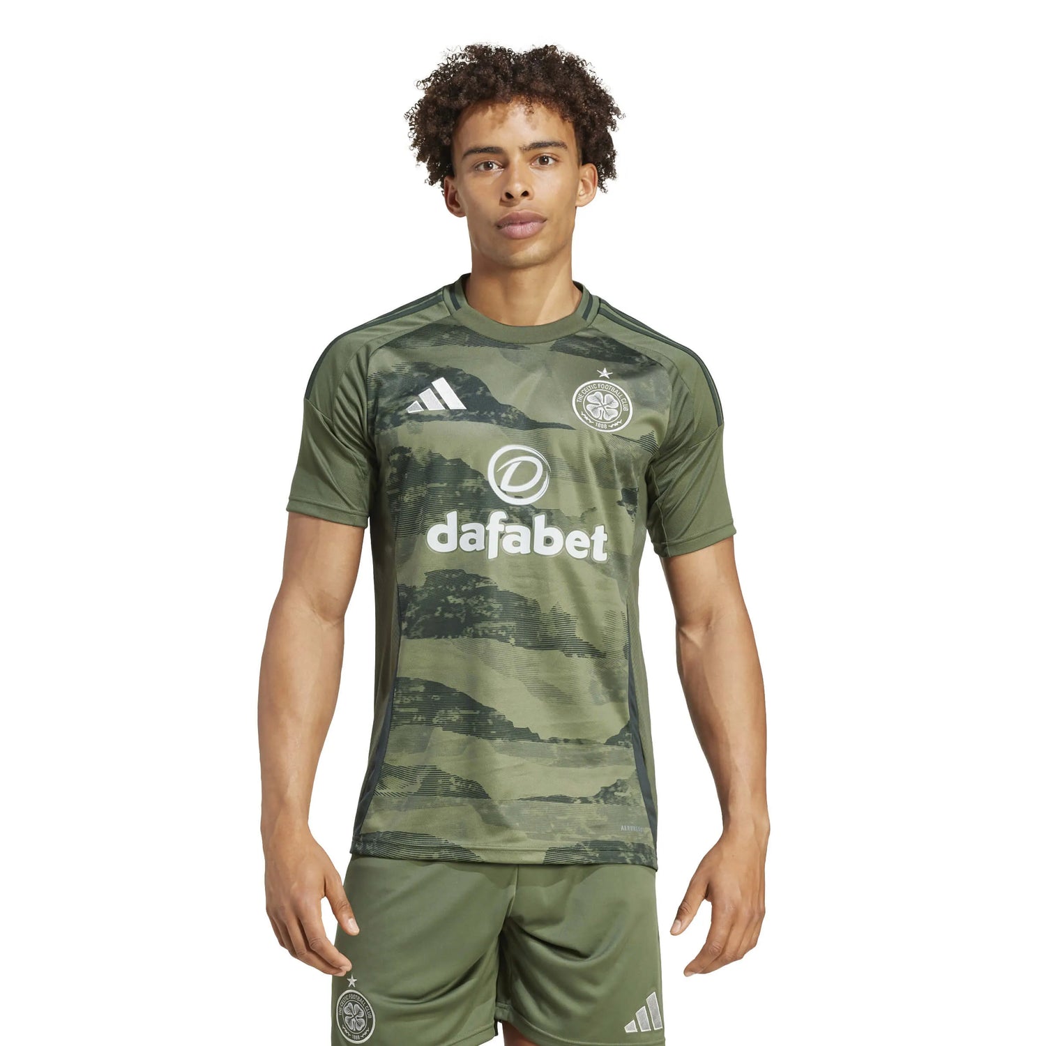adidas 2024-25 Celtic Men's Stadium Third Jersey (Model - Front)