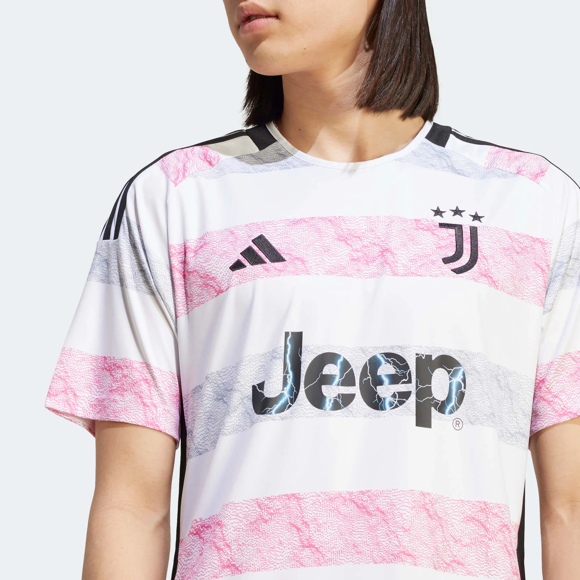 adidas 2023-24 Juventus Men's Stadium Away Jersey (Detail 1)