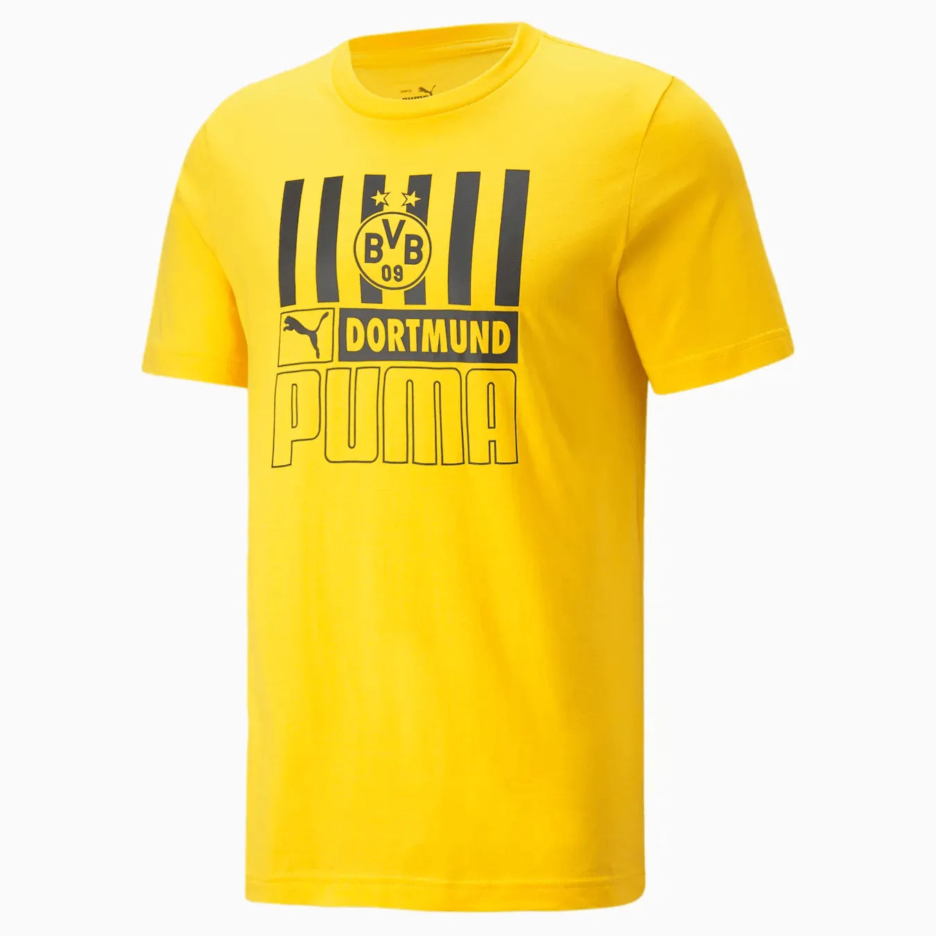 Puma 2022-23 Borussia Dortmund FtblCore Tee - Cyber Yellow (Front)