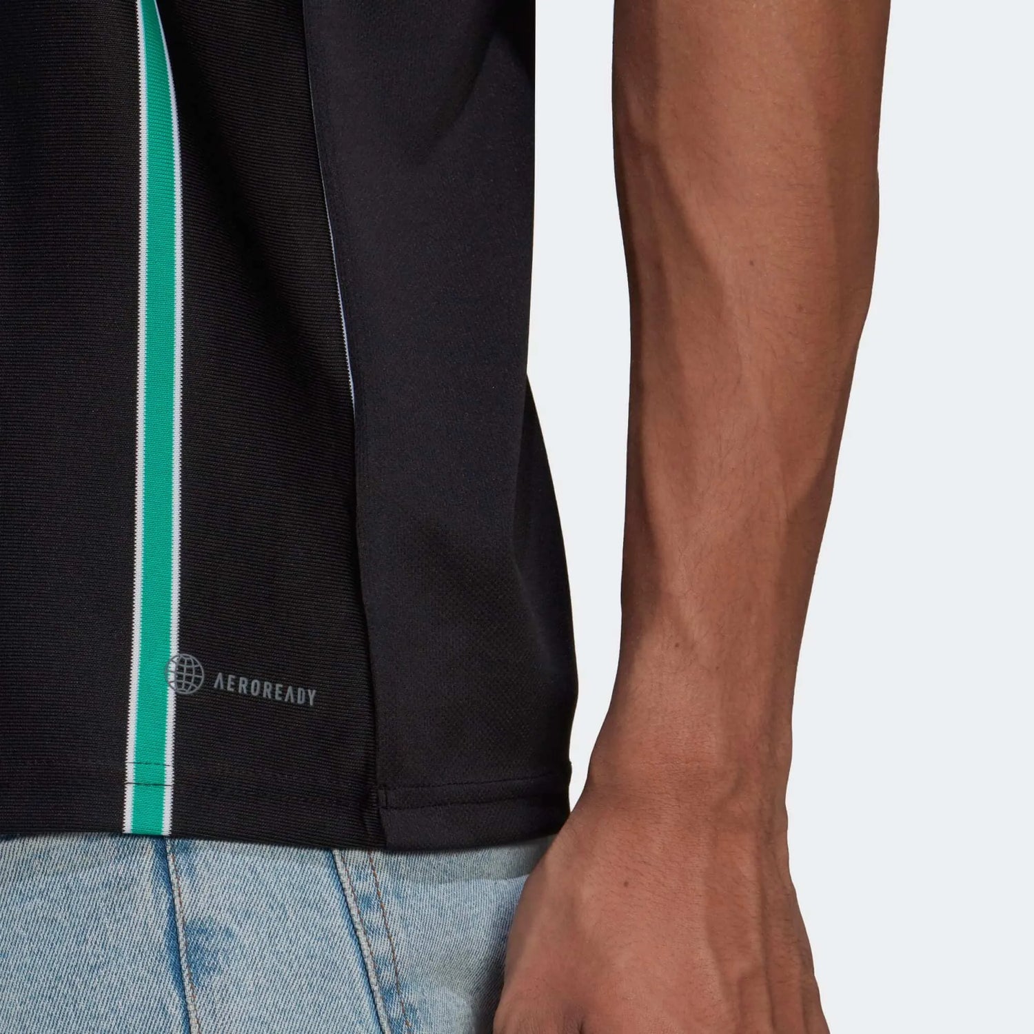 adidas 2022-23 Celtic Away Jersey - Black (Detail 3)