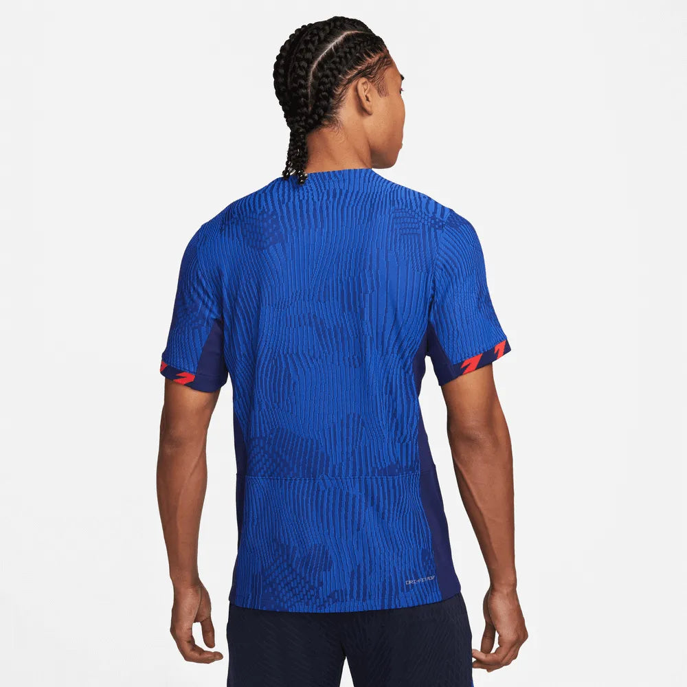 Nike 2023-24 USA Women's 4-Star Authentic Away Jersey (Mens Cut) (Model - Back)