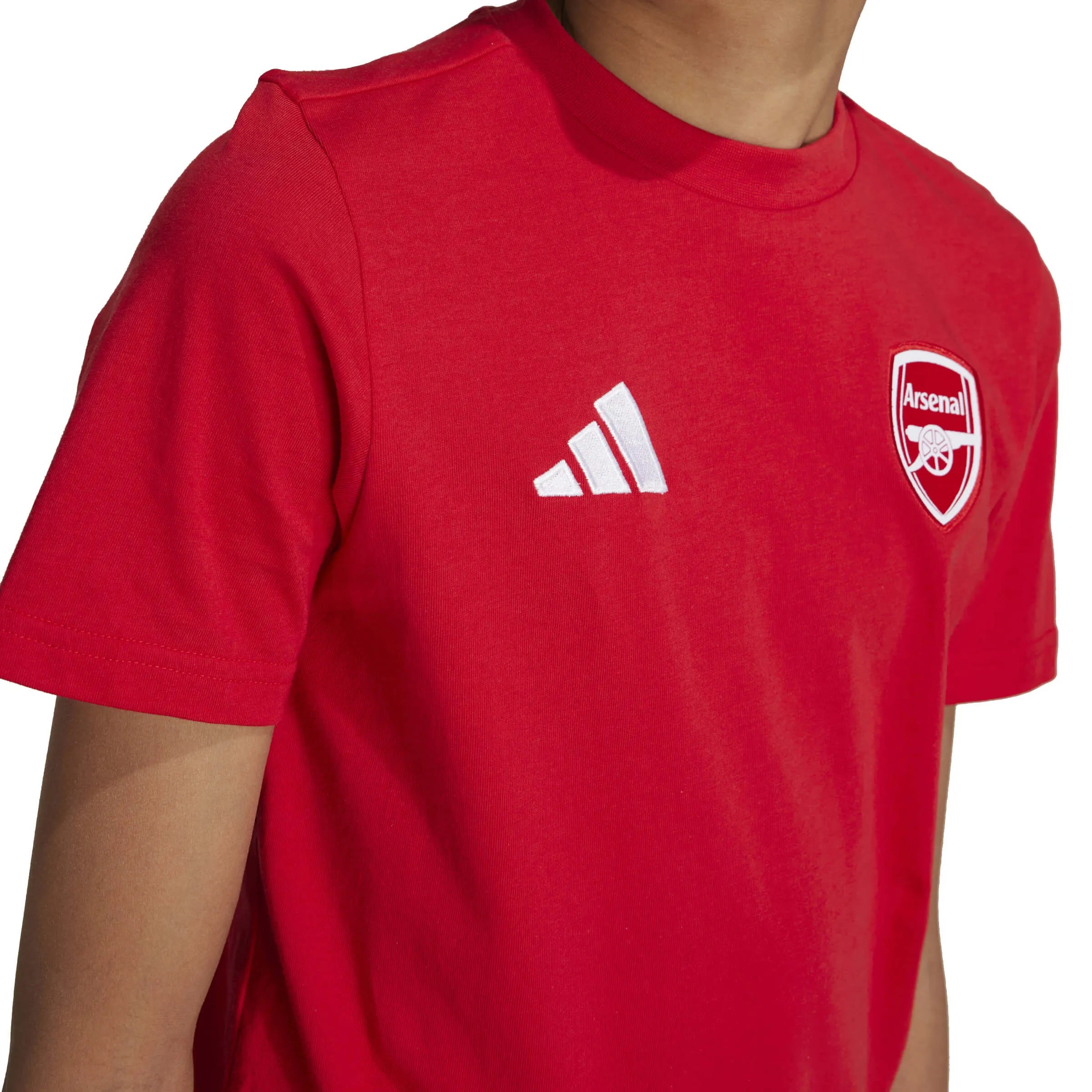 adidas 2024-25 Arsenal Youth Tee (Detail 2)