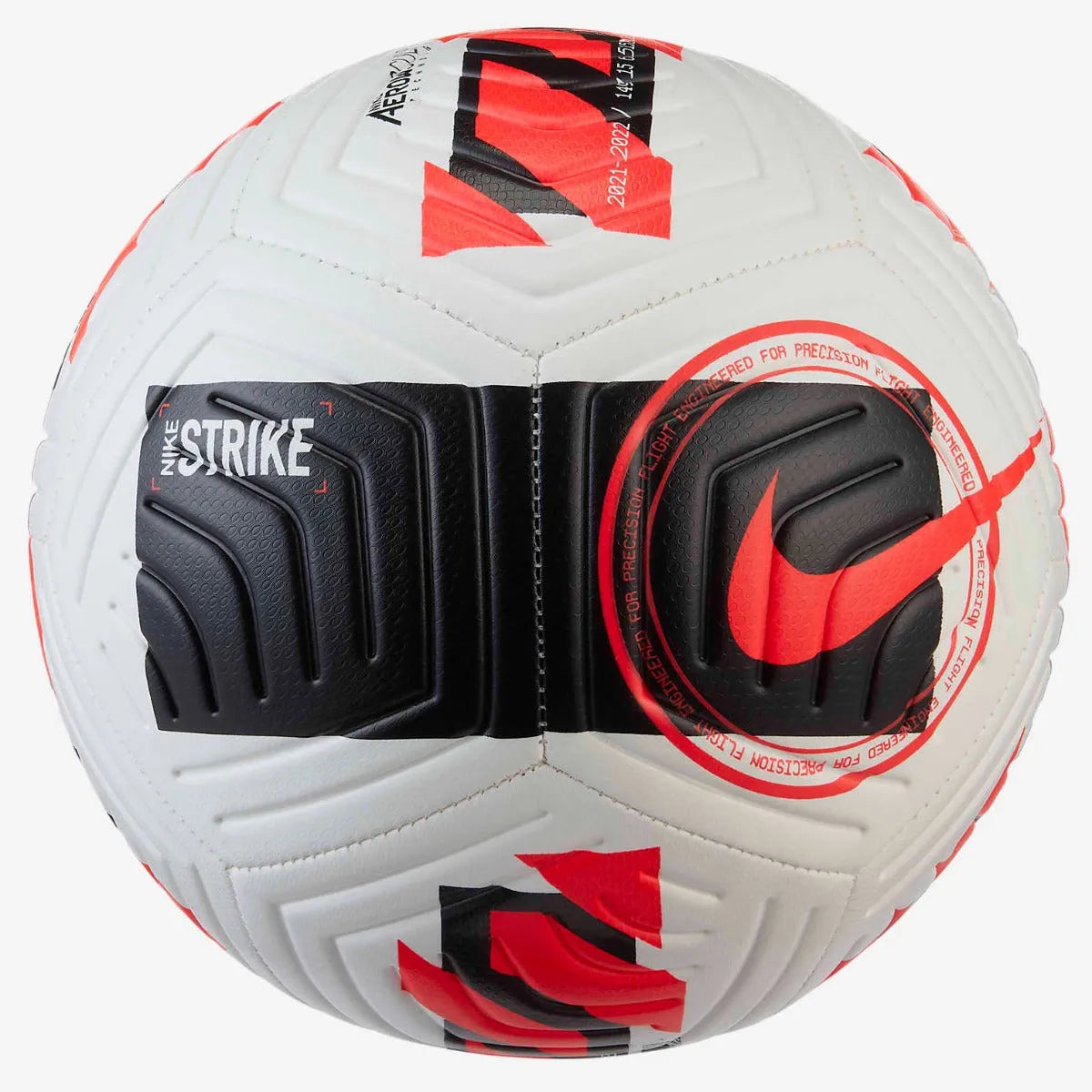 Nike Strike Ball - White-Black-Crimson (Front)