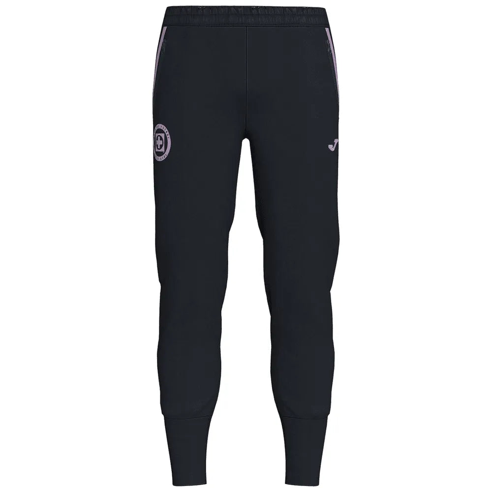 Joma 2022-23 Cruz Azul Training Long Pants - Black (Front)