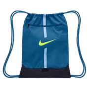 Nike 22-23 Academy Gymsack - Marina Blue-Volt (Front)