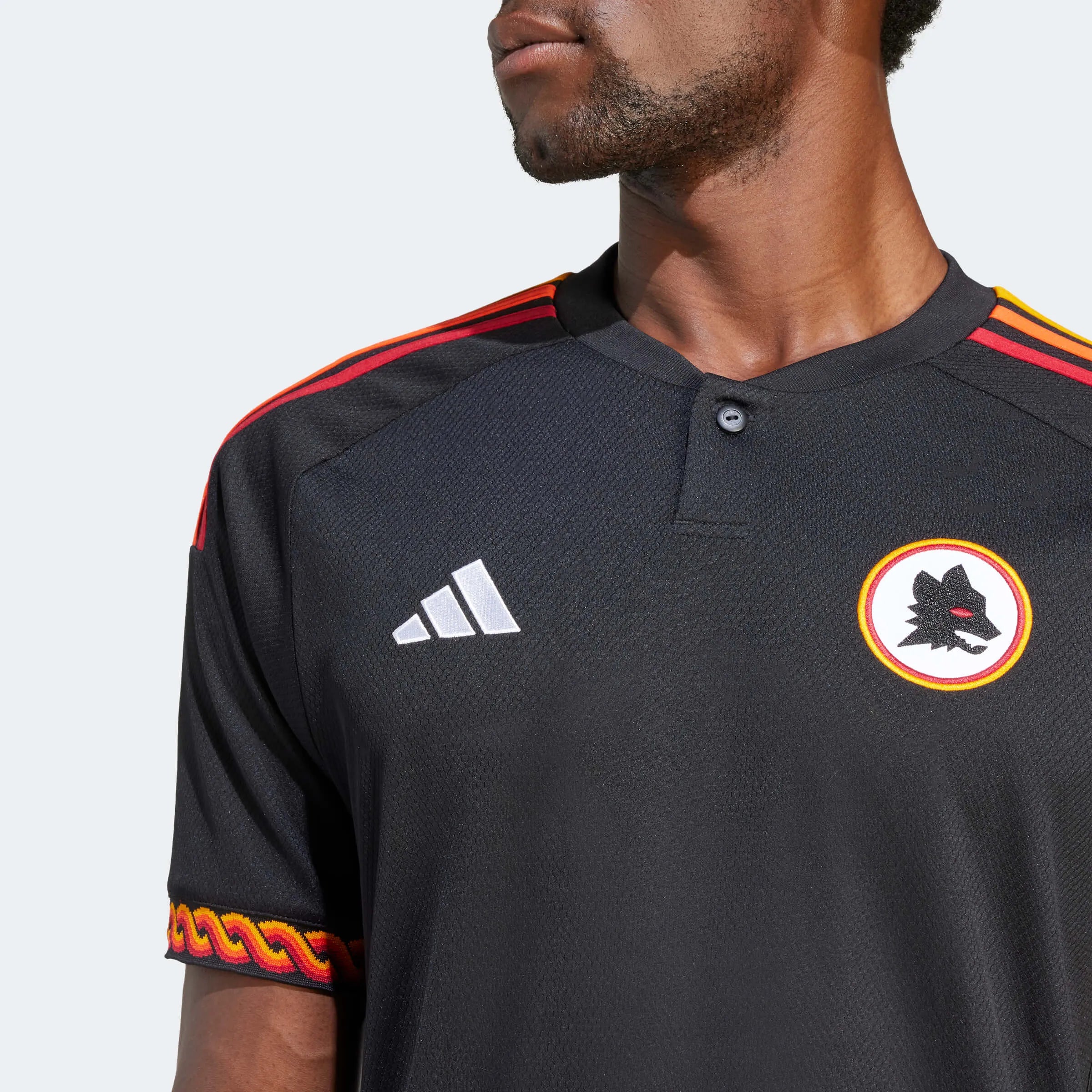 adidas 2023-24 Roma Men's Stadium Third Jersey (Detail 1)