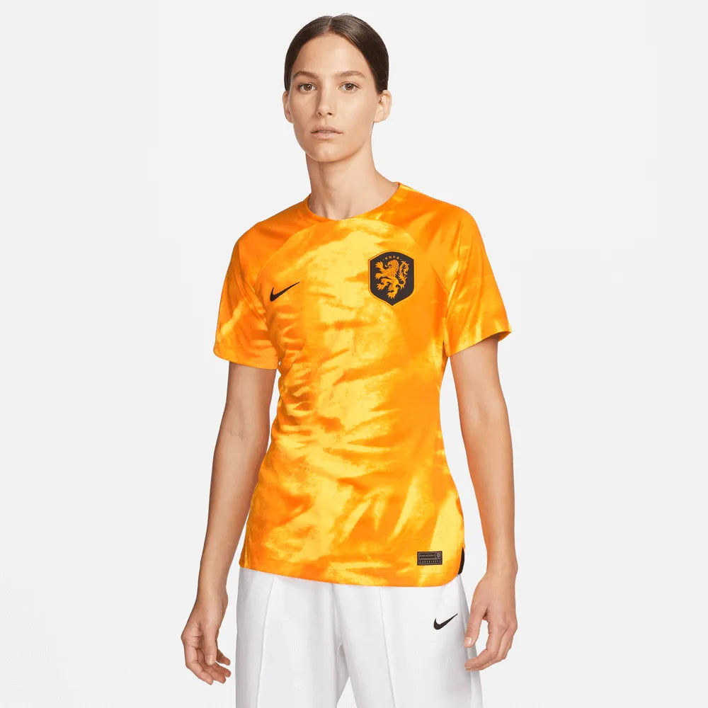 Nike 2022-23 Netherlands Women's Home Jersey (Model - Front)