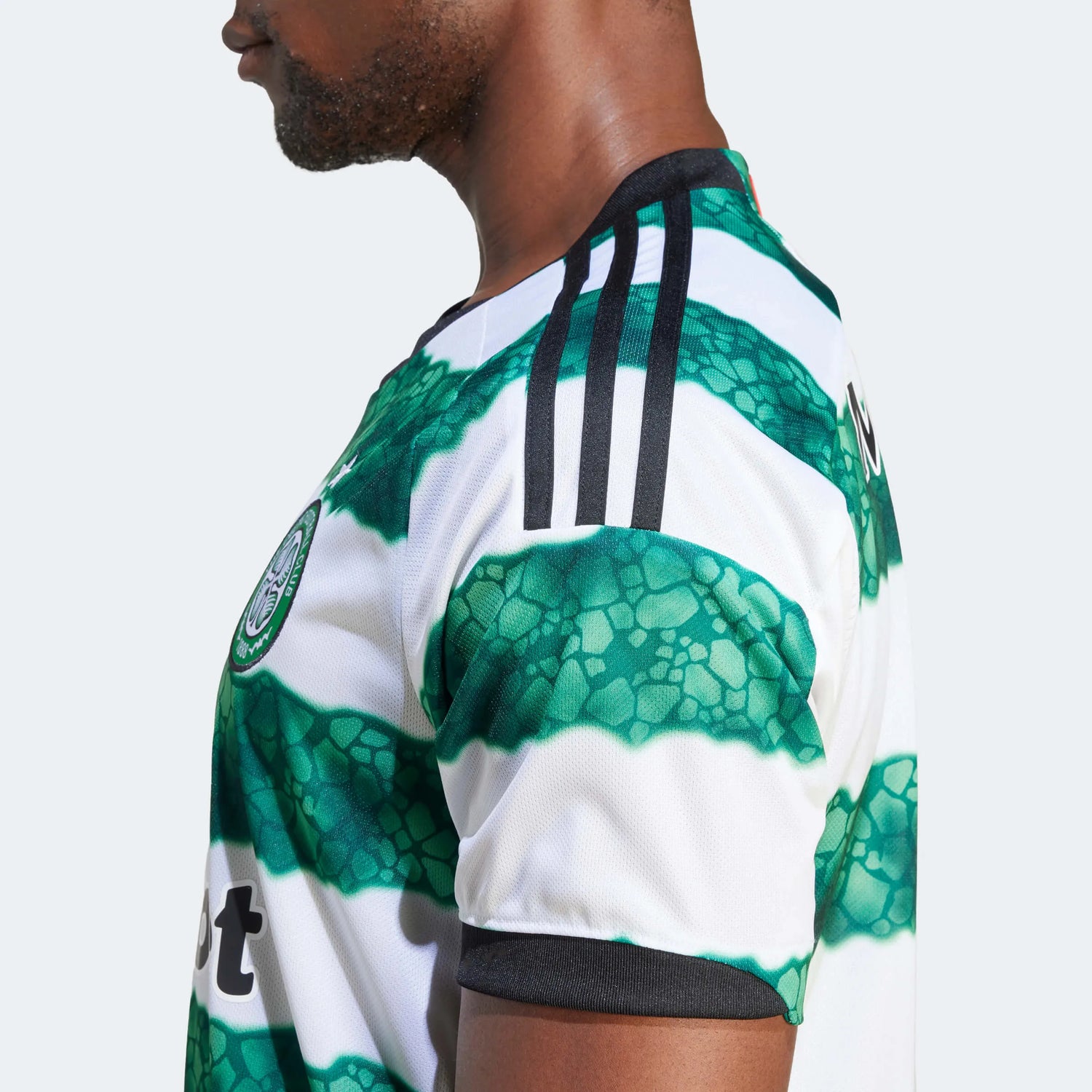adidas 2023-24 Celtic Men's Stadium Home Jersey (Detail 2)
