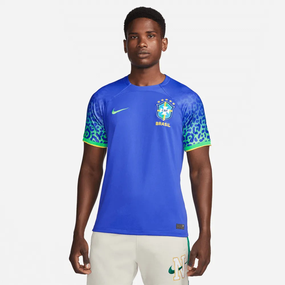 Nike 2022-23 Brazil Away Jersey (Model - Front)