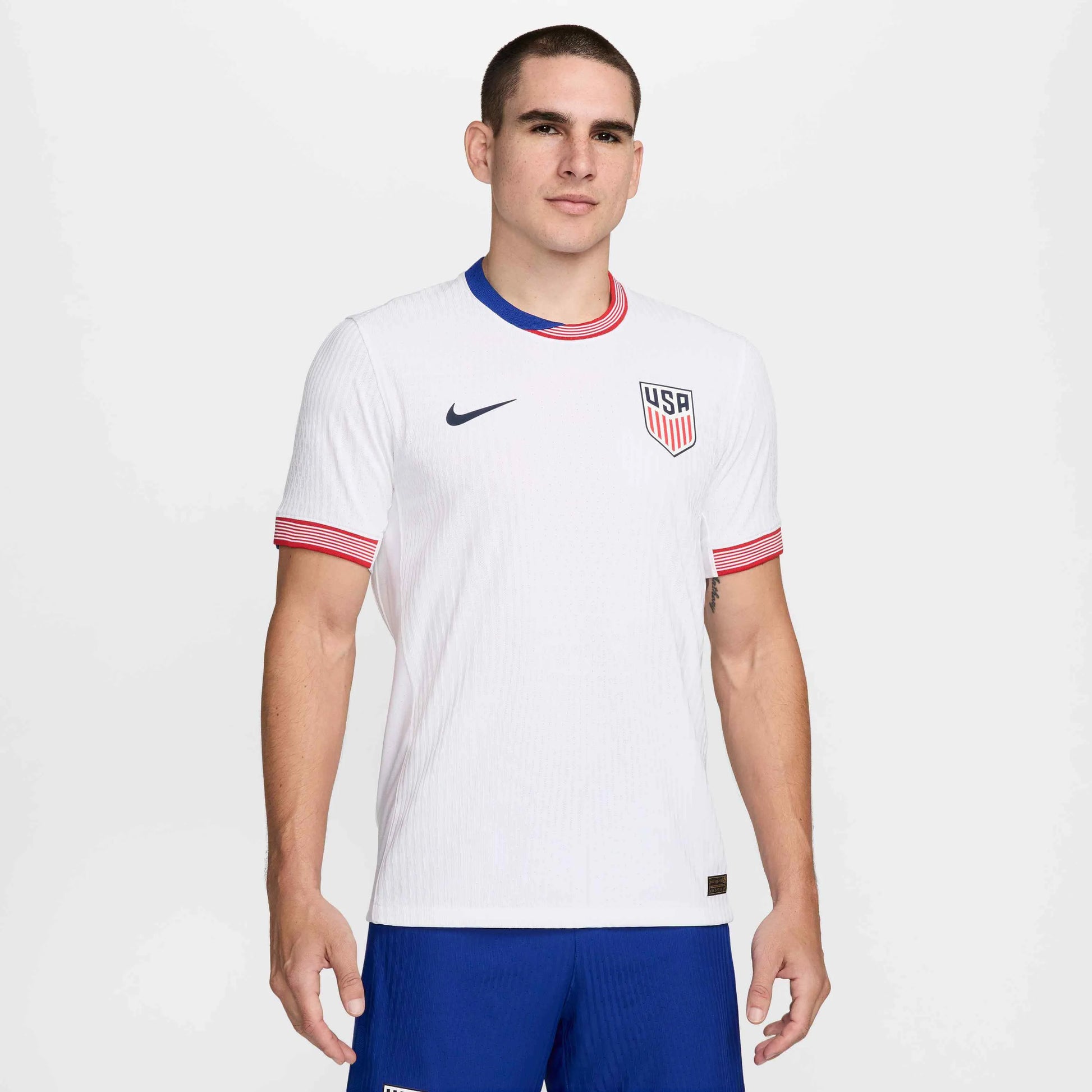 Nike 2024-25 USA Men's Authentic Home Jersey (Model - Front)