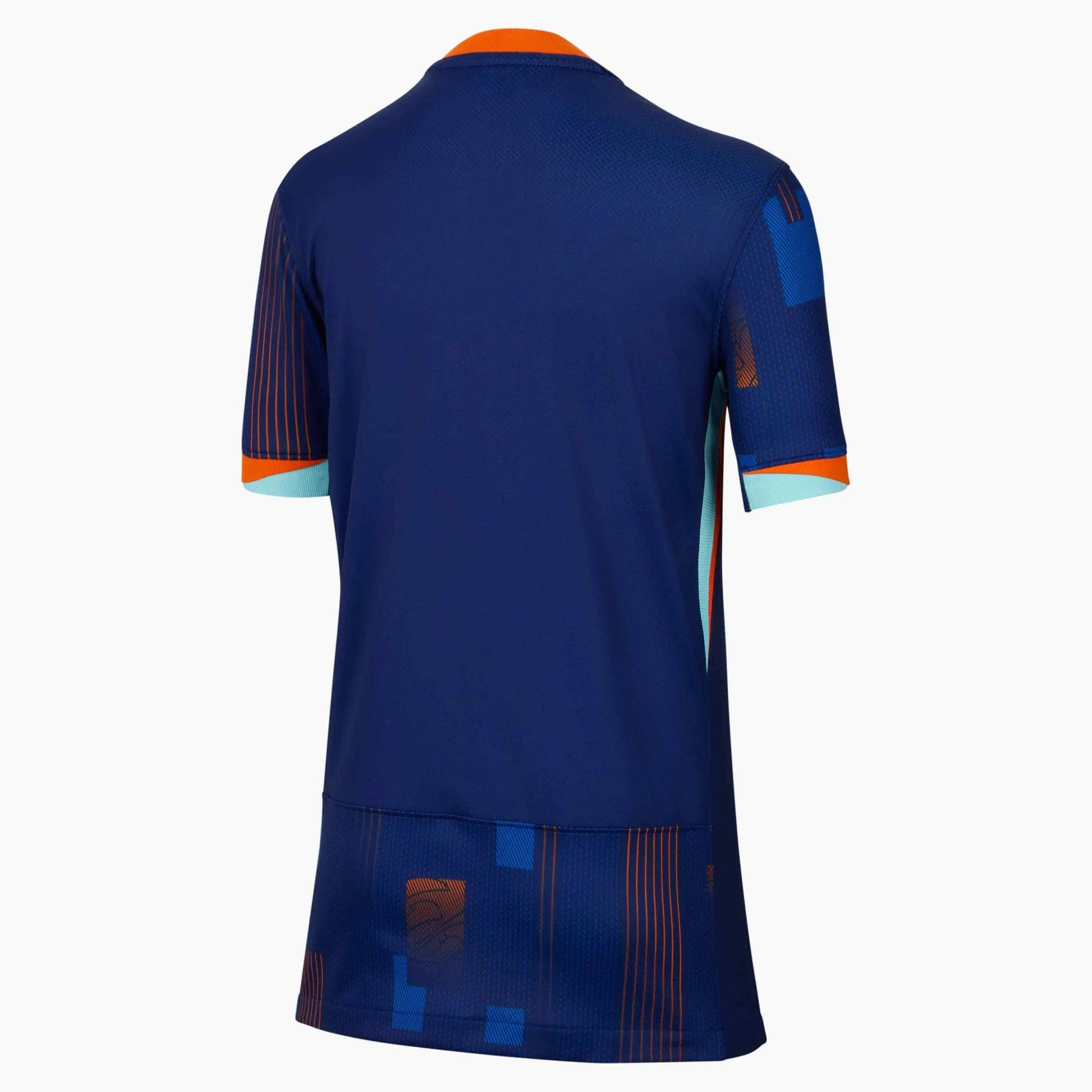 Nike 2024-25 Netherlands Youth Stadium Away Jersey (Back)