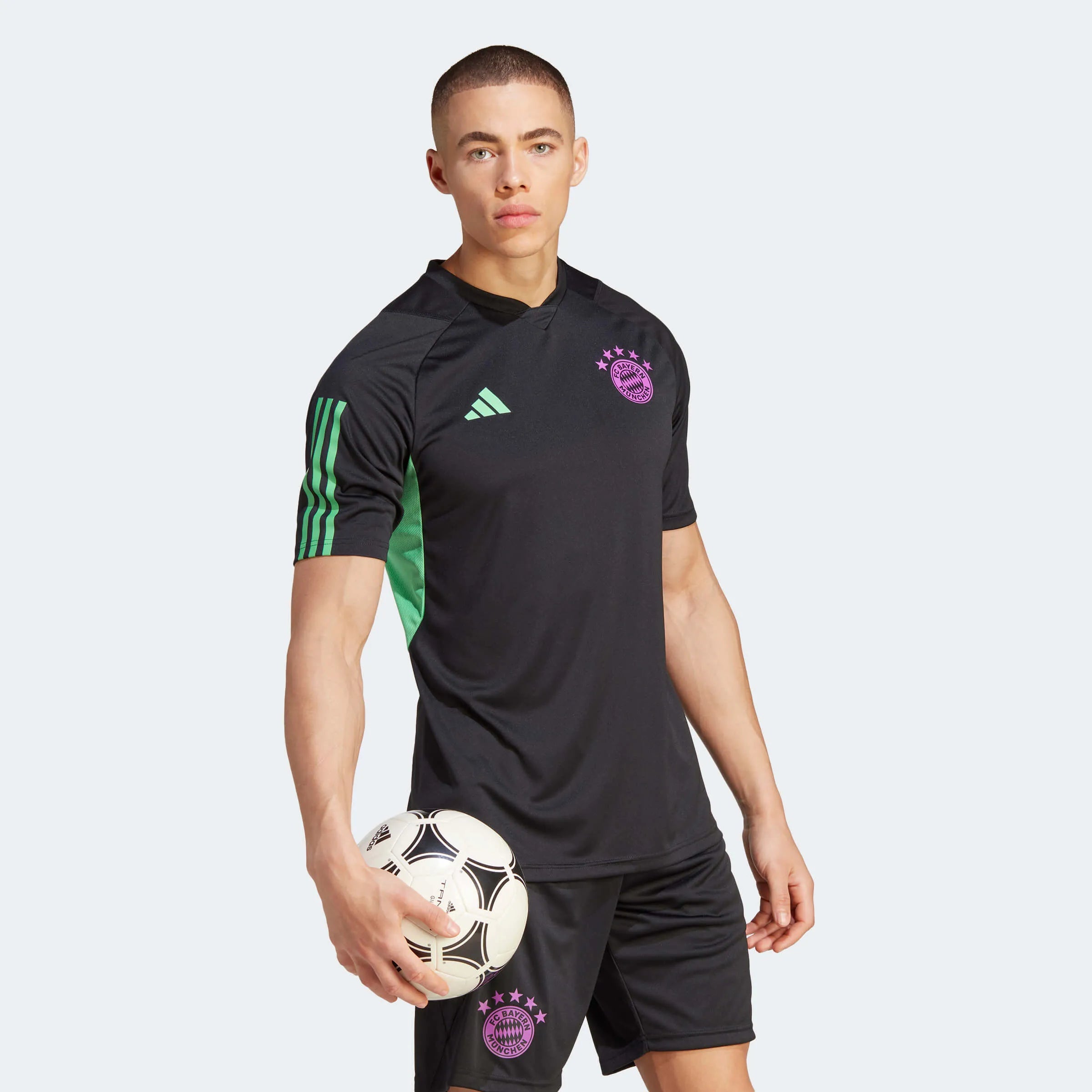 adidas 2023-24 Bayern Munich Men's Training Jersey (Model - Side)