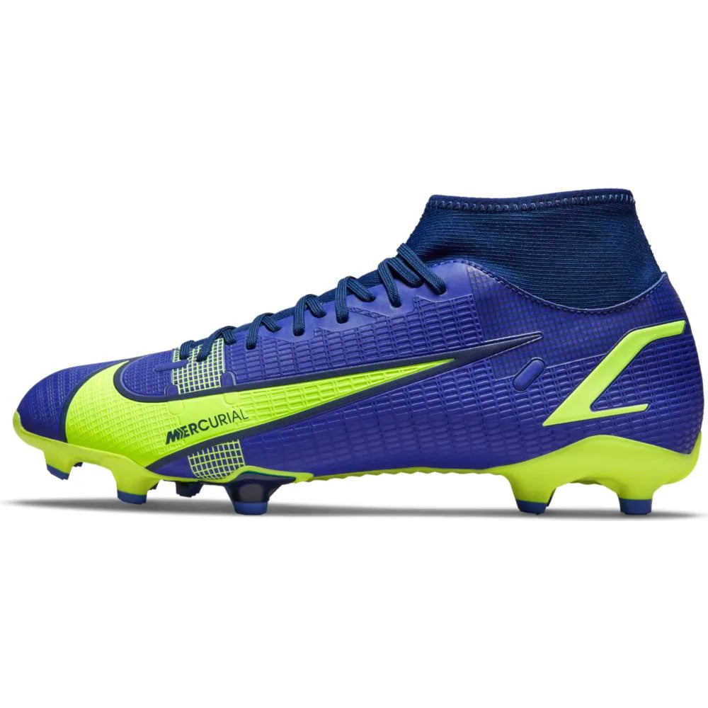 Nike Superfly 8 Academy FG-MG - Sapphire-Volt (Side 1)
