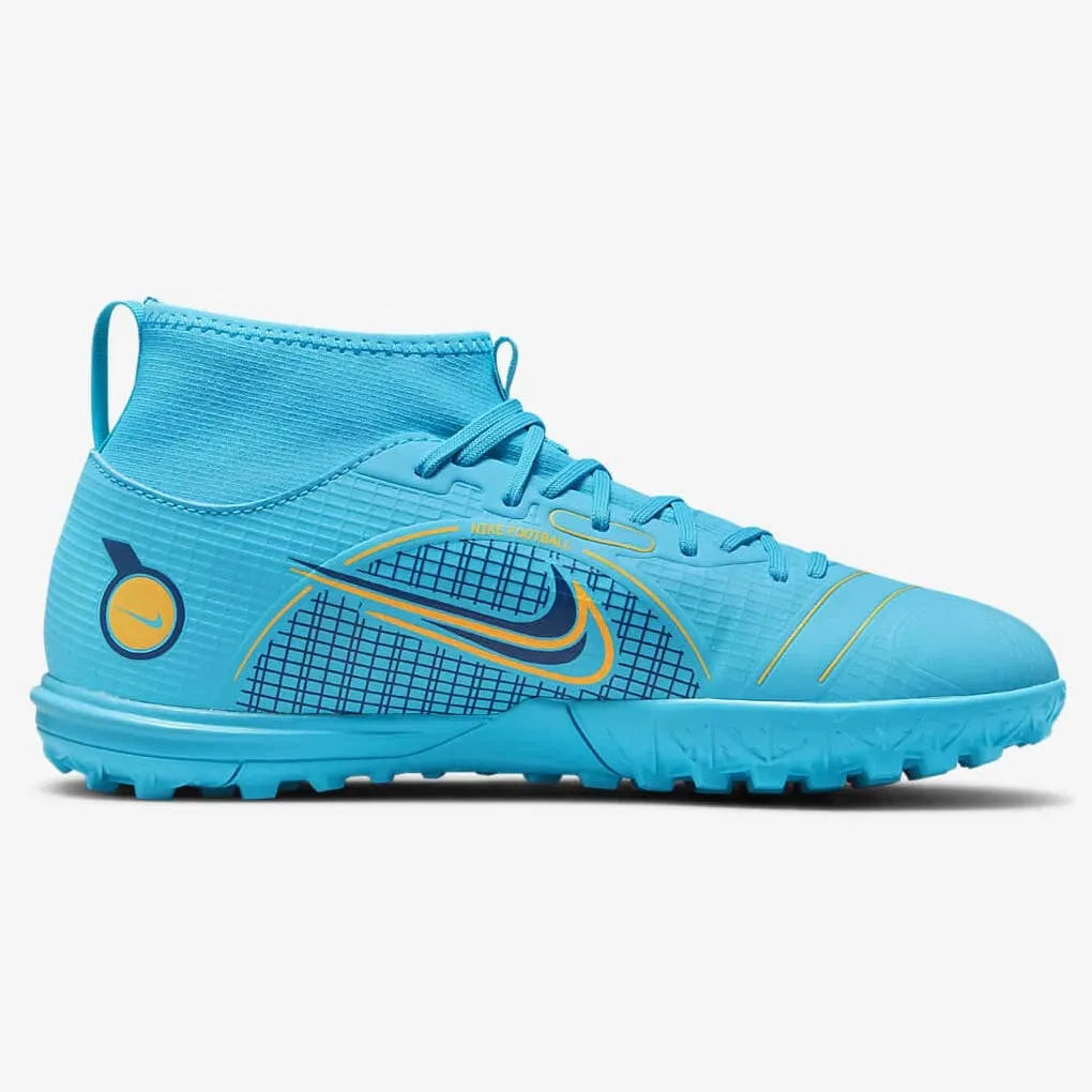 Nike JR Superfly 8 Academy Turf - Chlorine Blue-Laser Orange (Side 2)