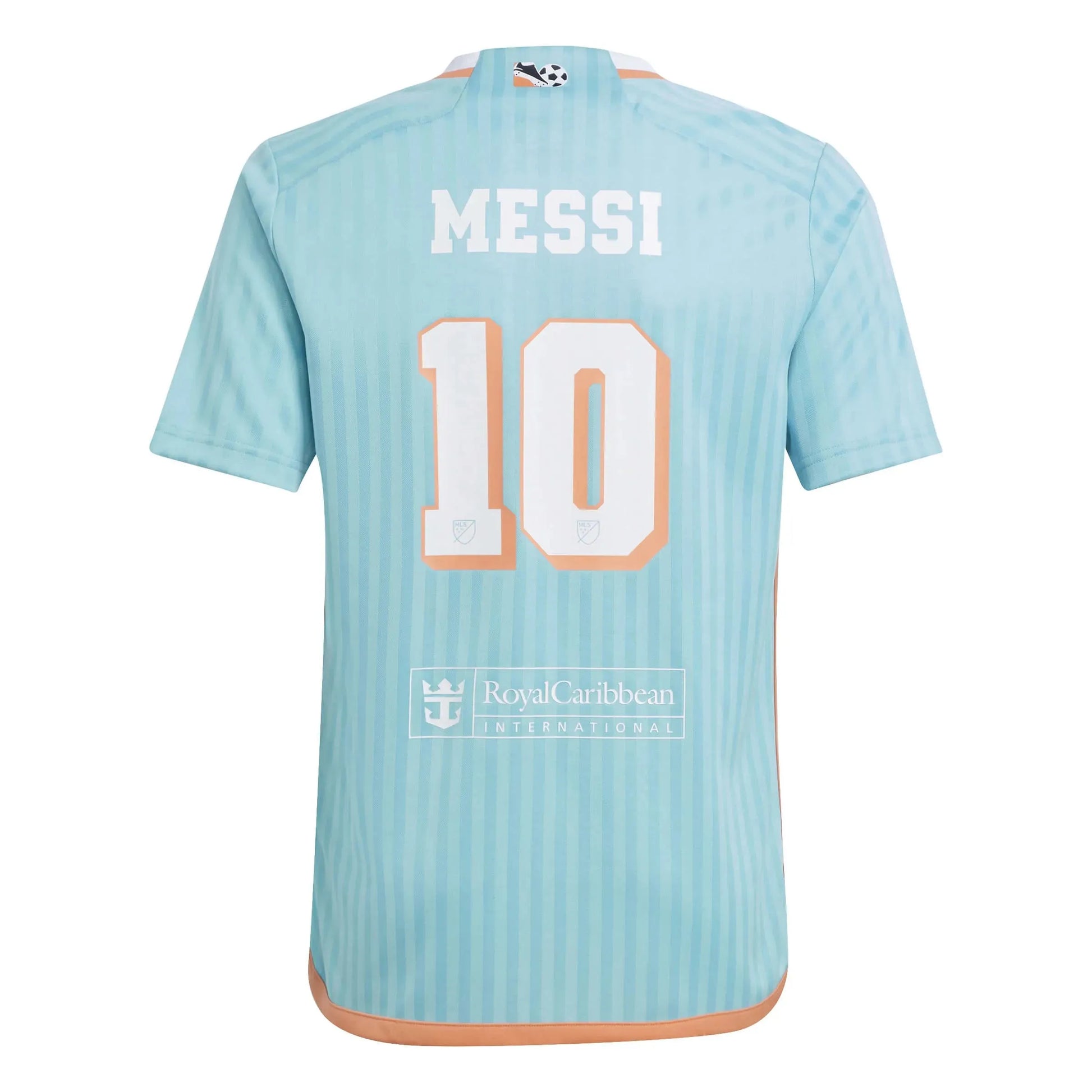 adidas 2024 Inter Miami Youth Messi #10 Stadium Third Jersey (Back)