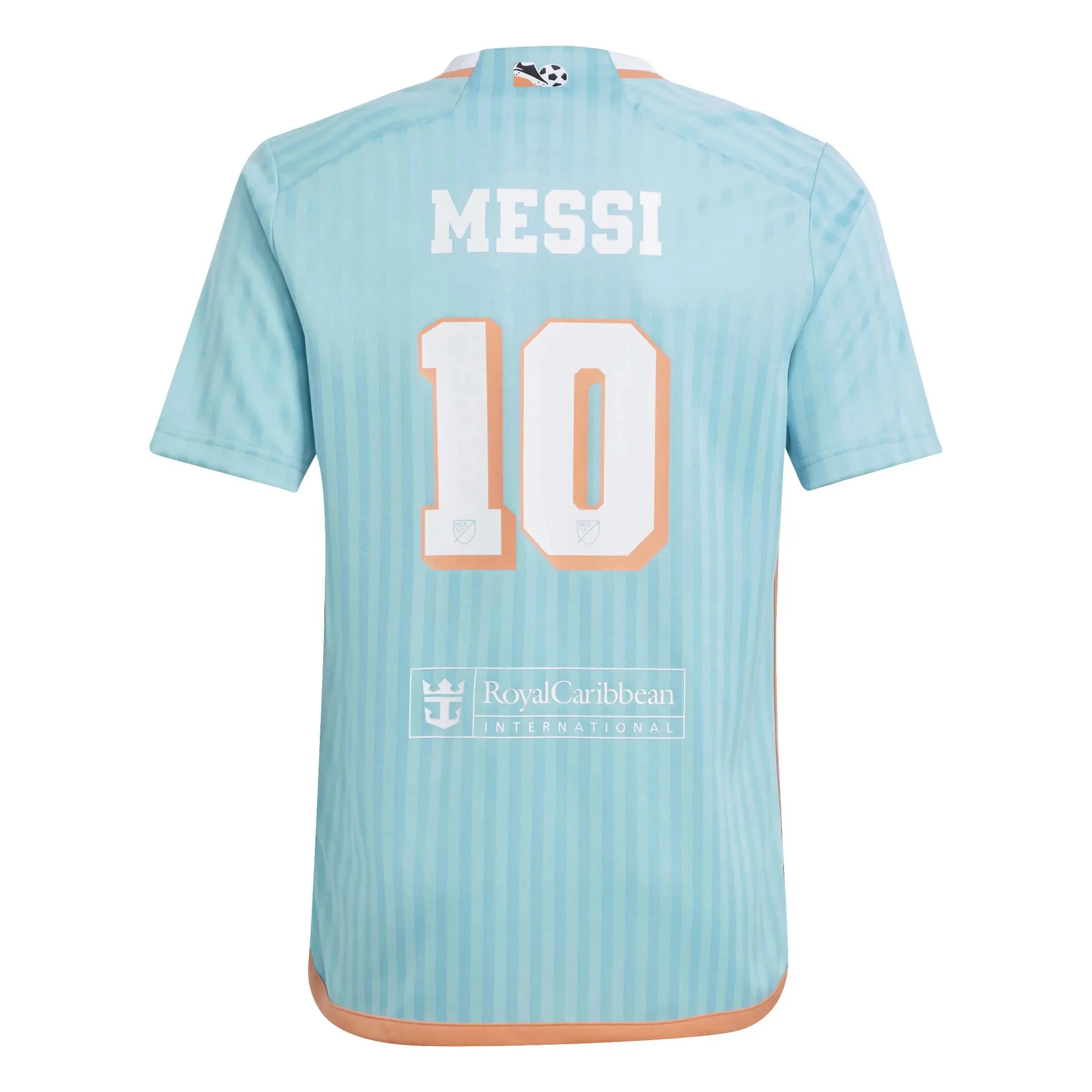 adidas 2024 Inter Miami Youth Messi #10 Stadium Third Jersey (Back)
