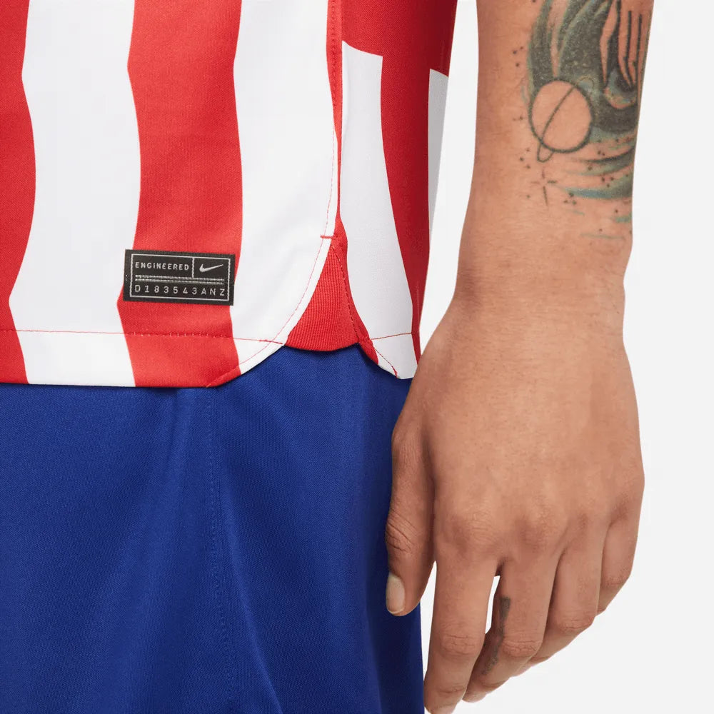 Nike 2022-23 Atletico Madrid Home Jersey - White-Red (Detail 3)