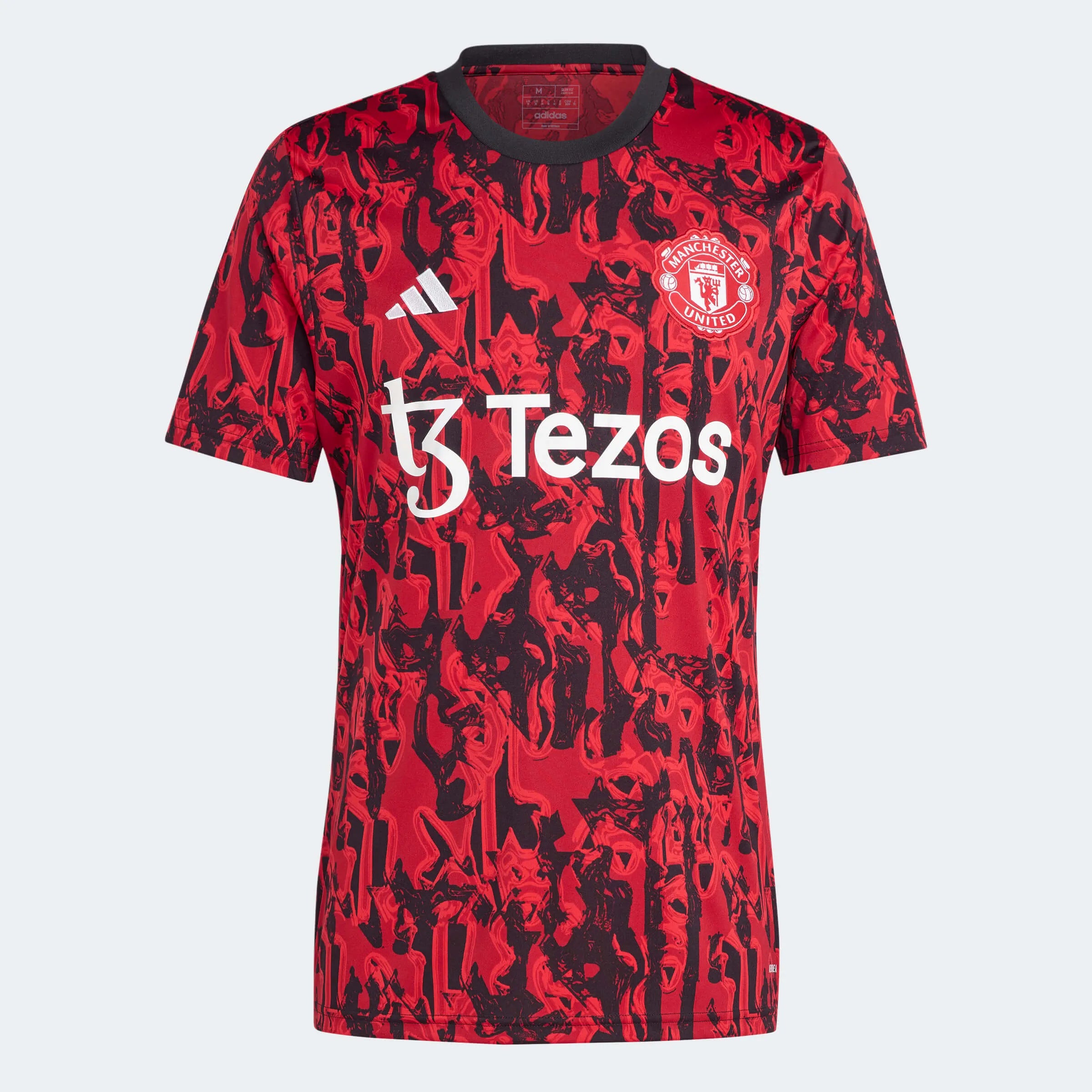 adidas 2023-24 Manchester United Men's Pre-Match Jersey (Front)