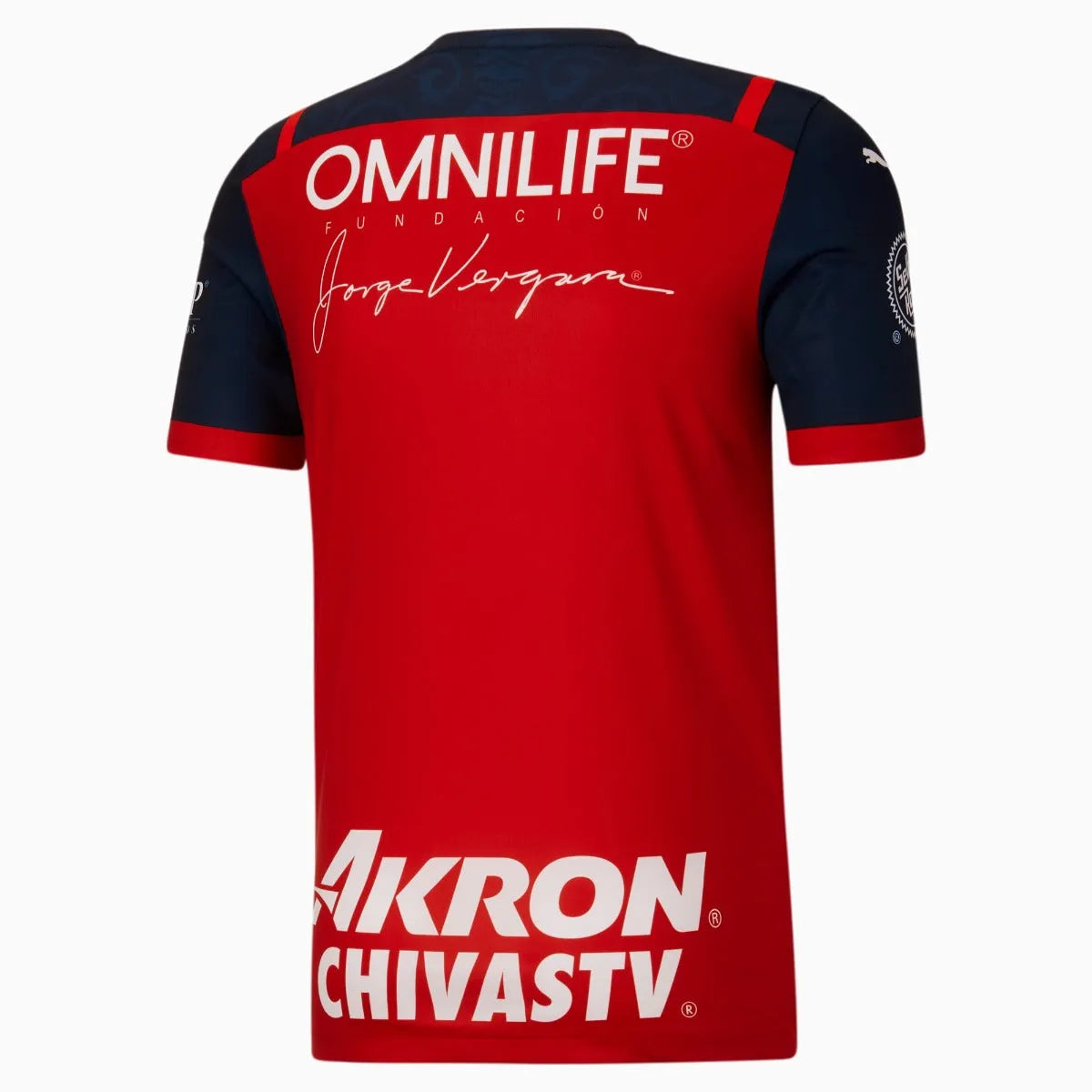 Puma 2022 Chivas Third Jersey - Red (Back)