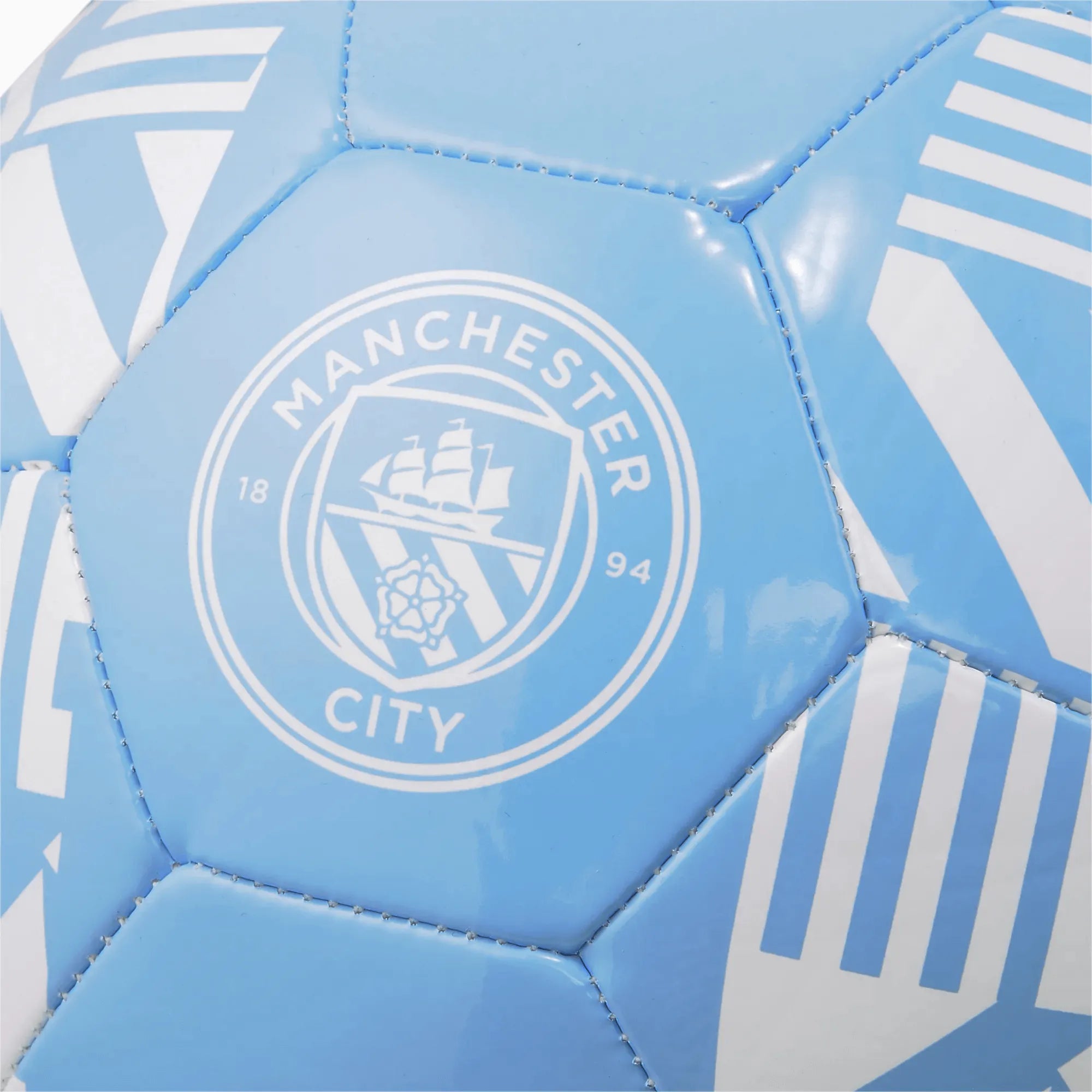 Puma Manchester City 2022/23 Culture UBD Ball - Sky Blue (Detail 1)