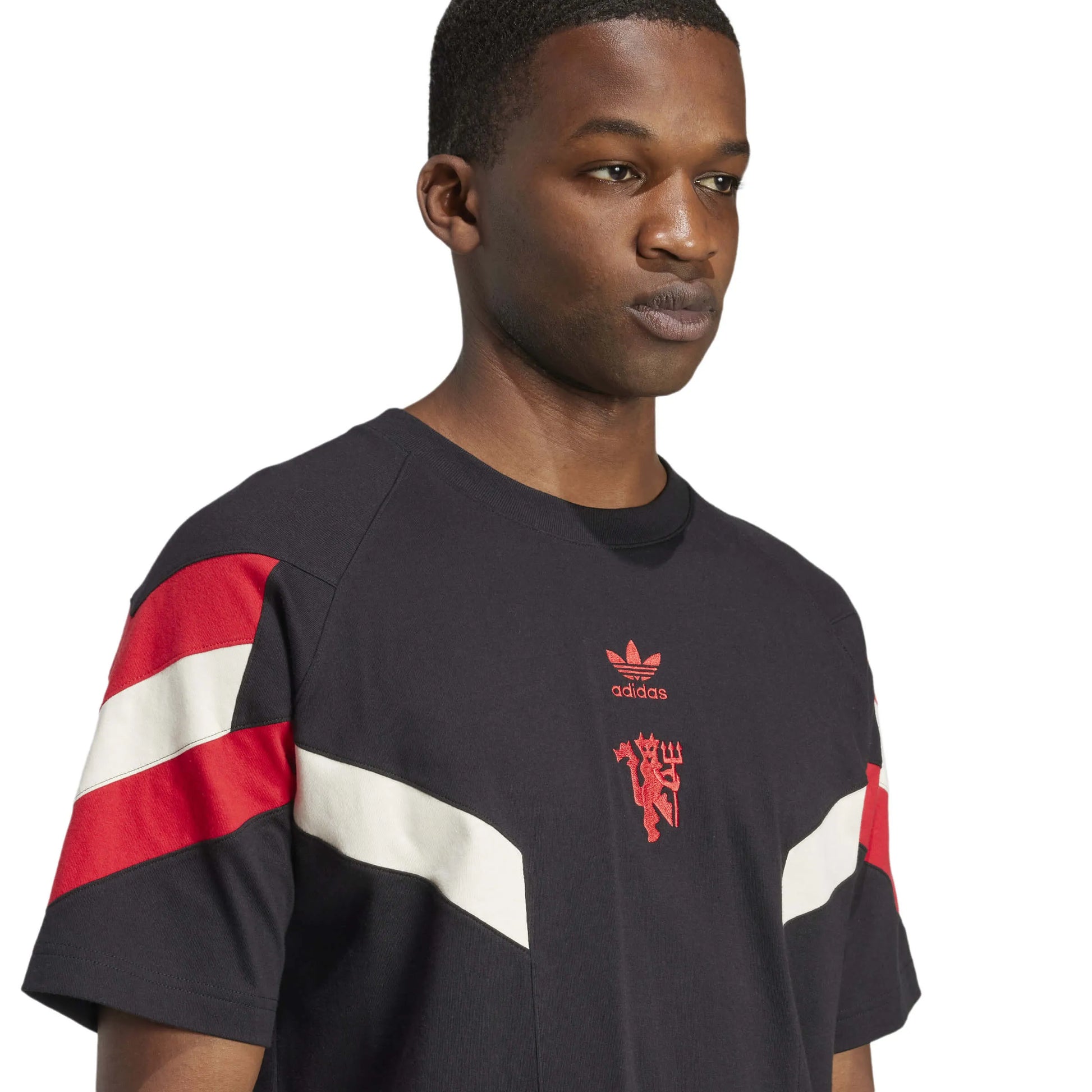 adidas 2024-25 Manchester United Men's Originals Tee (Detail 1)