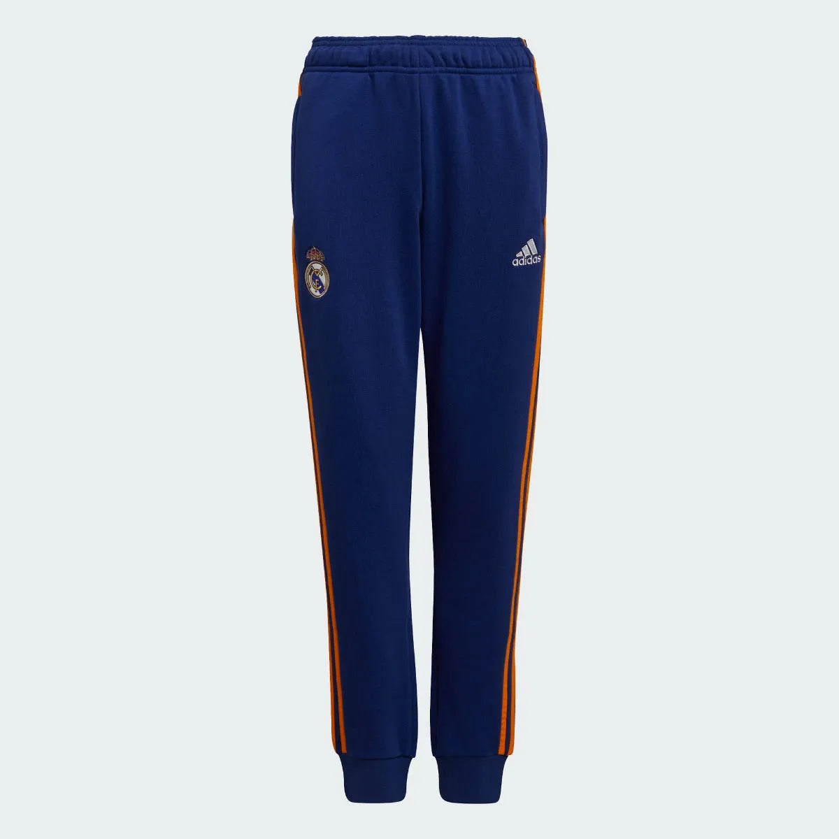 Adidas 2021 22 Real Madrid Youth Sweatpants Navy Orange