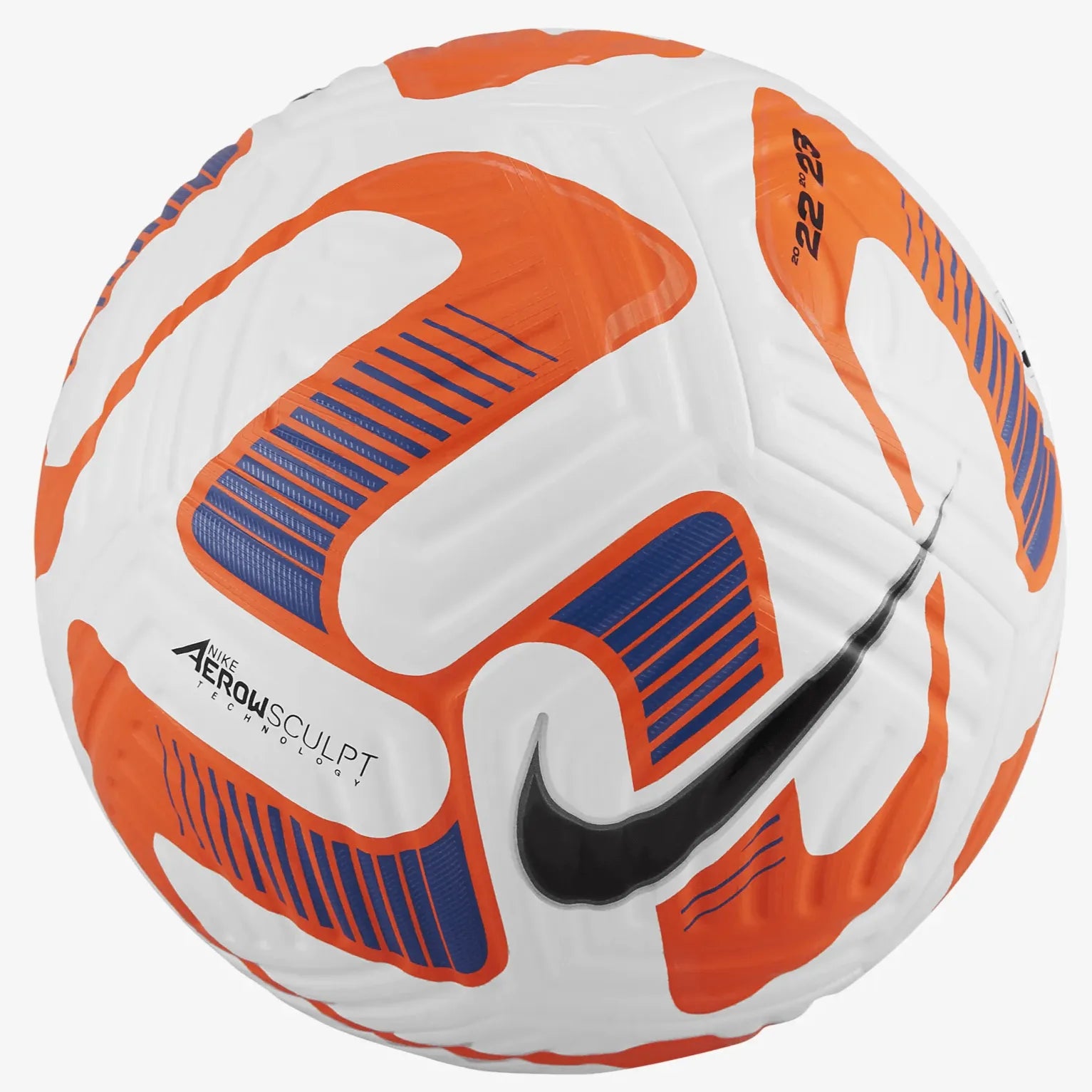 Nike FA22 Flight Soccer Ball - White-Orange (Back)