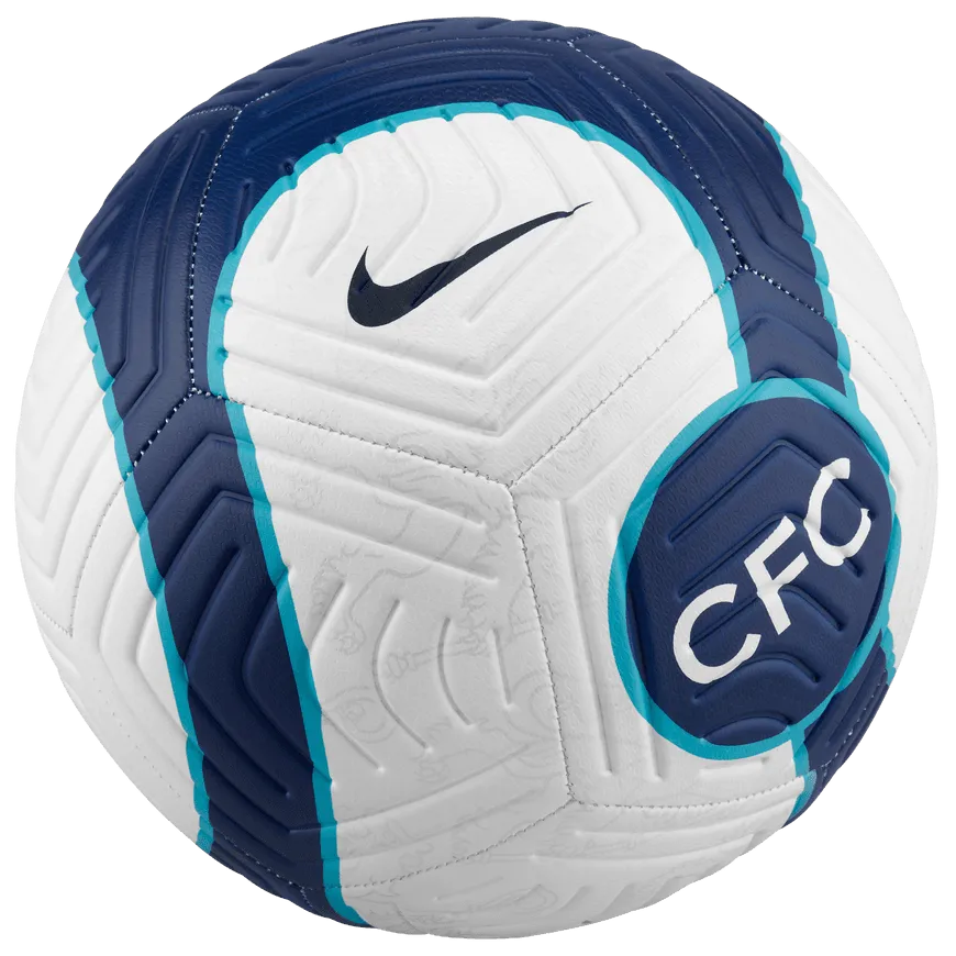 Nike SU22 Chelsea Strike Ball - White-Blue (Back)