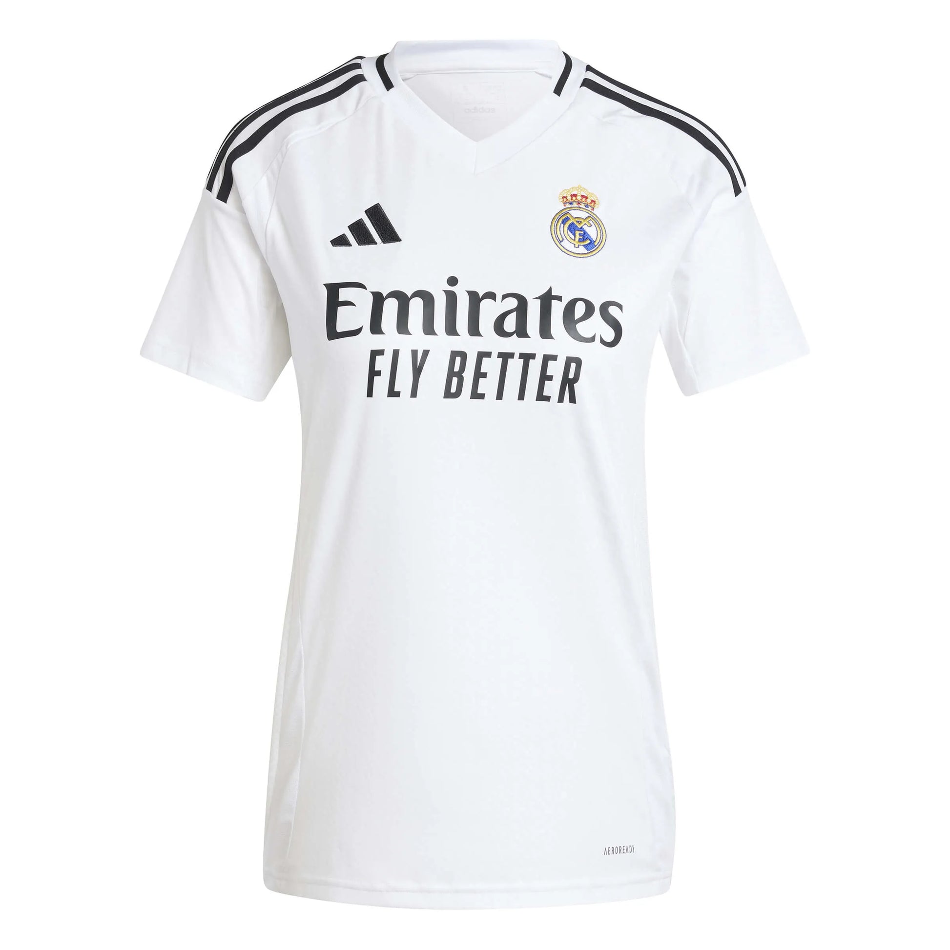 adidas 2024-25 Real Madrid Women's Stadium Home Jersey (Front)