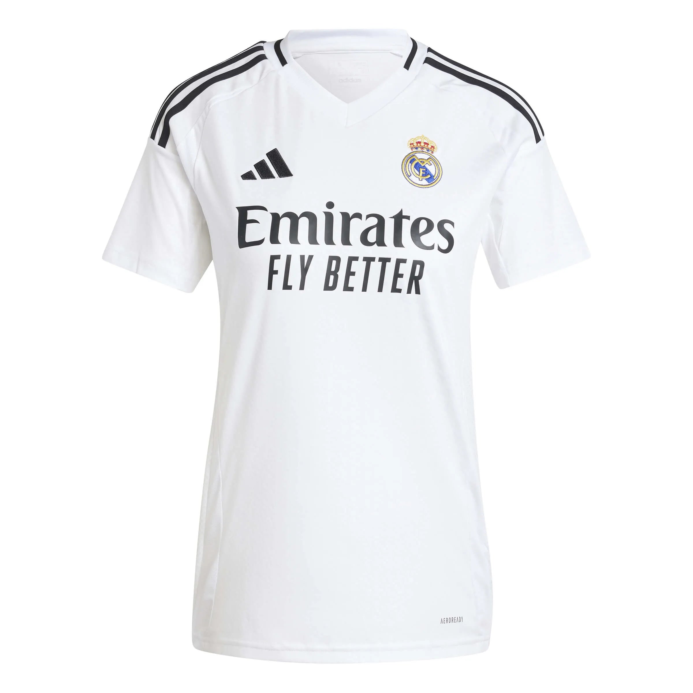 adidas 2024-25 Real Madrid Women's Stadium Home Jersey (Front)