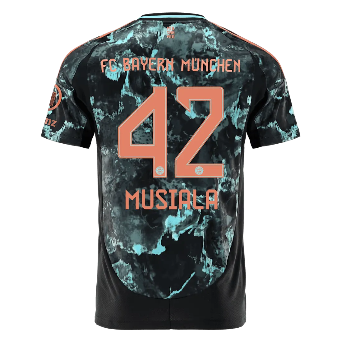 adidas 2024-25 Bayern Munich Men's Stadium Away Jersey (Musiala)