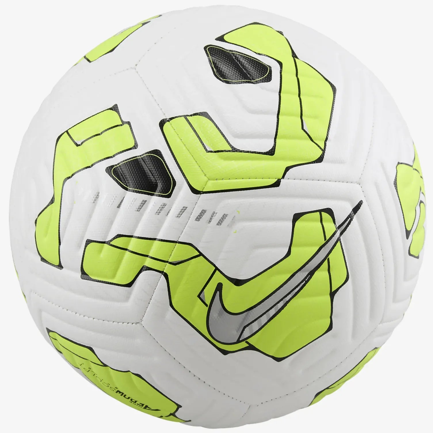 Nike FA24 Academy Ball White-Volt-Metallic Silver (Back)
