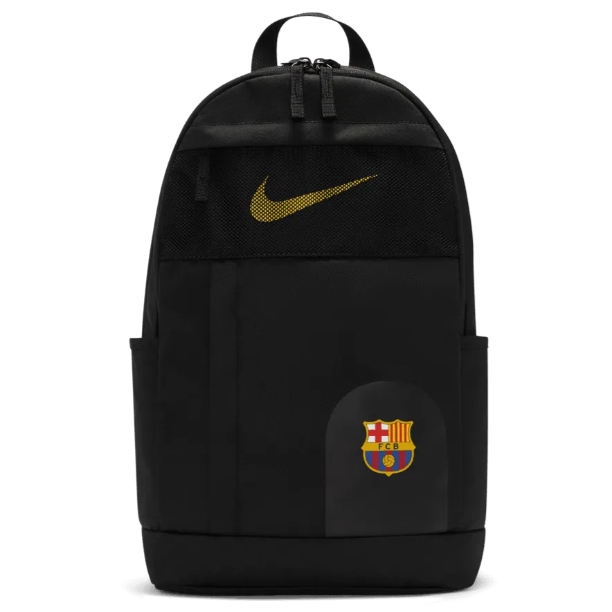 Nike FC Barcelona Elemental Backpack - Black (Front)
