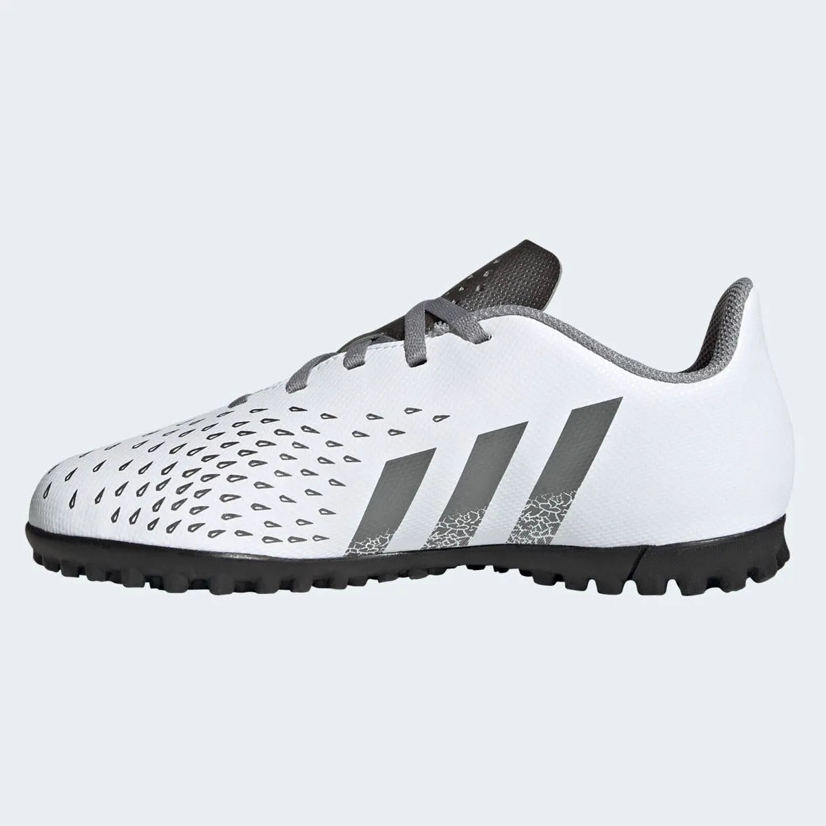 Adidas JR Predator Freak .4 TF - White-Iron Metallic (Side 2)