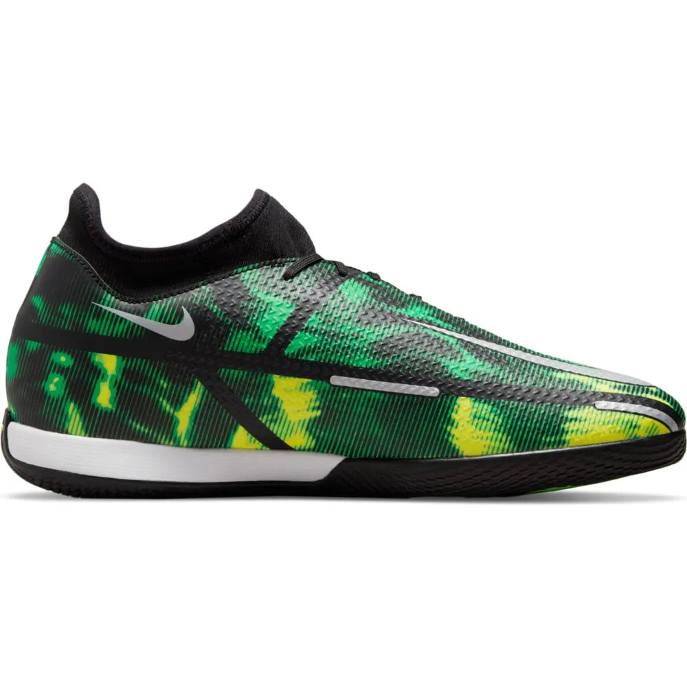 Nike Phantom GT2 Academy DF SW IC - Black-Green Strike (Side 2)