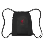Nike 22-23 Liverpool Gym Sack - Black-Red (Front)