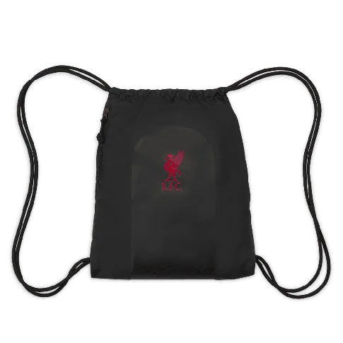 Nike 22-23 Liverpool Gym Sack - Black-Red (Front)